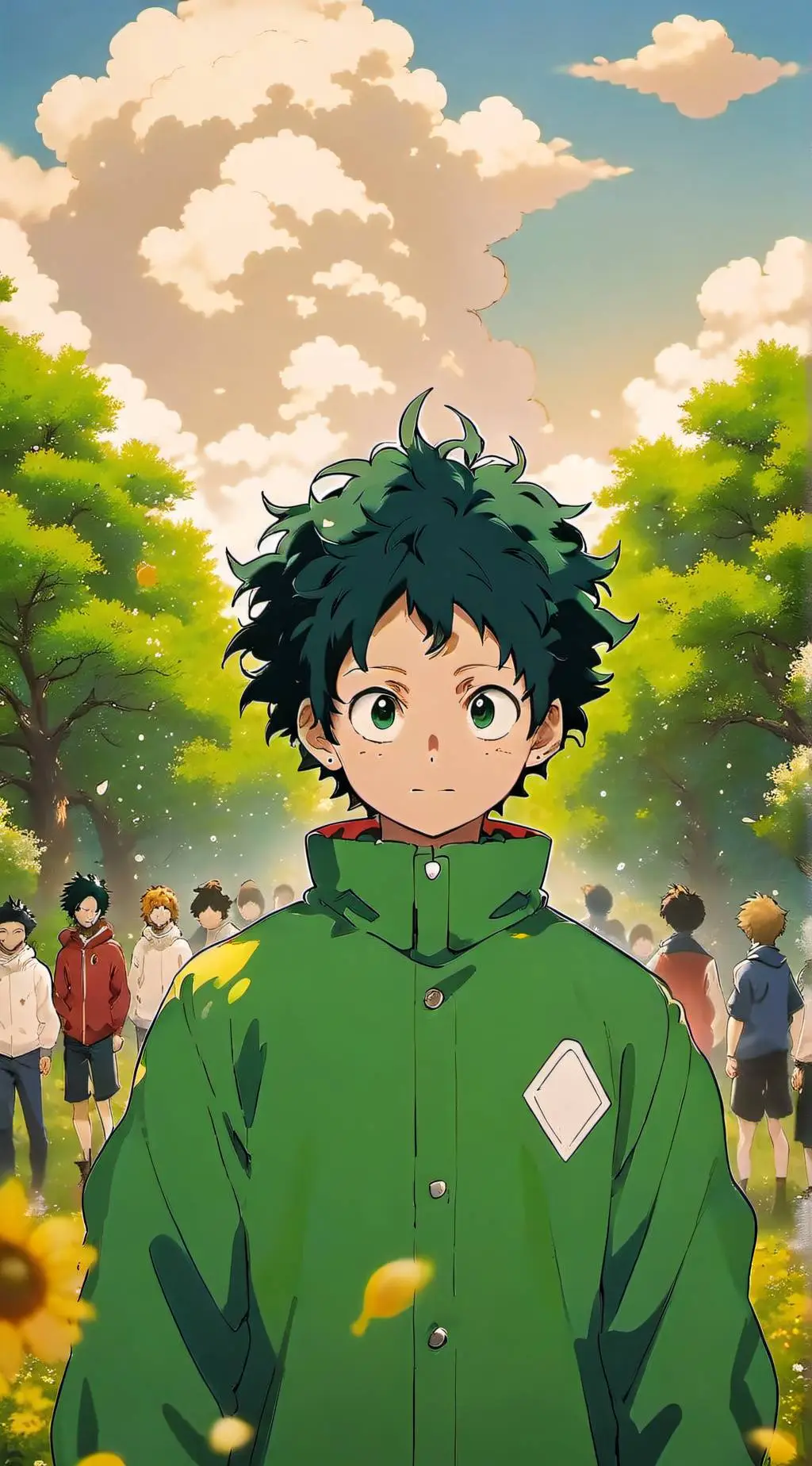 ai character: Mha+chb background