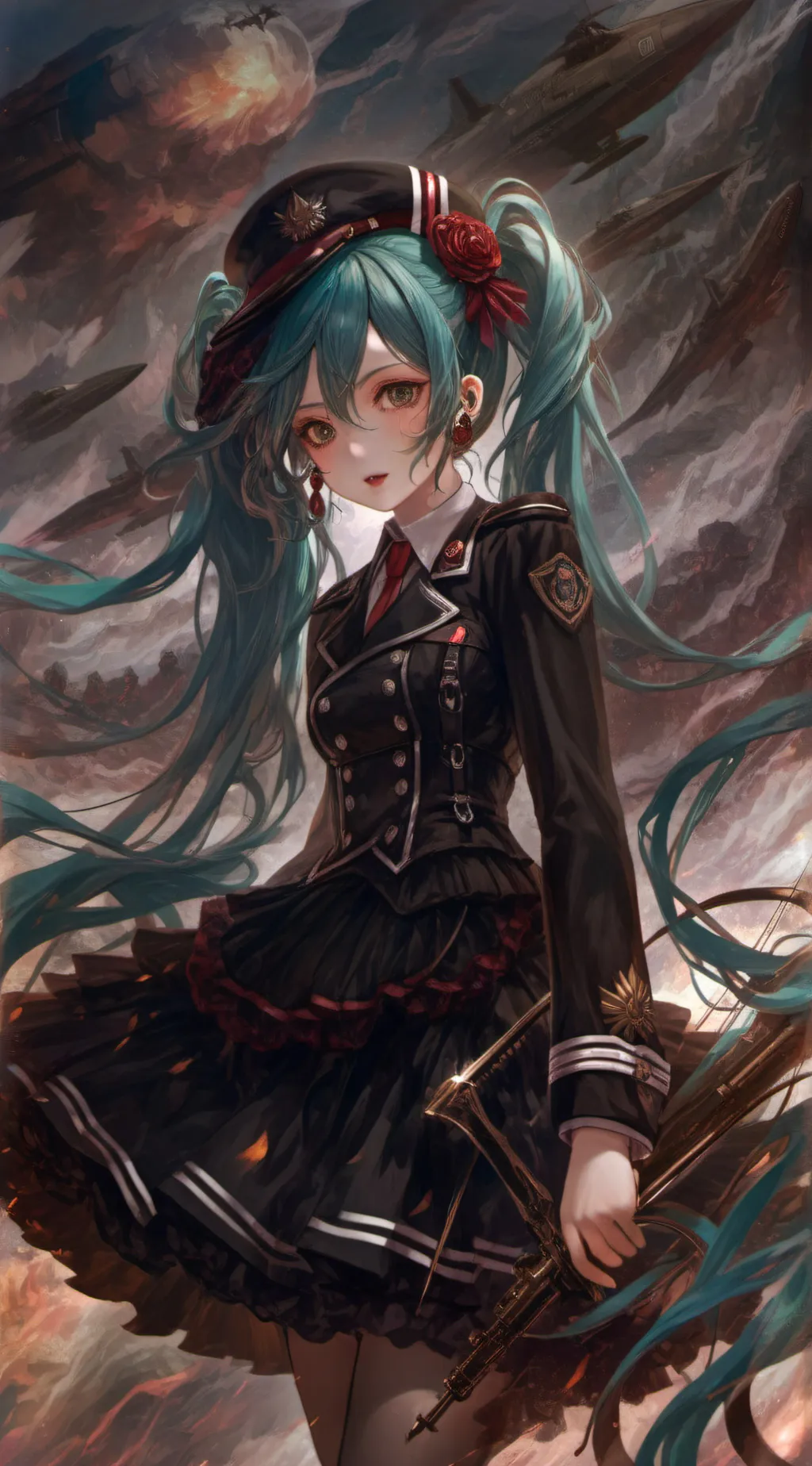 ai character: Captain Willow  background