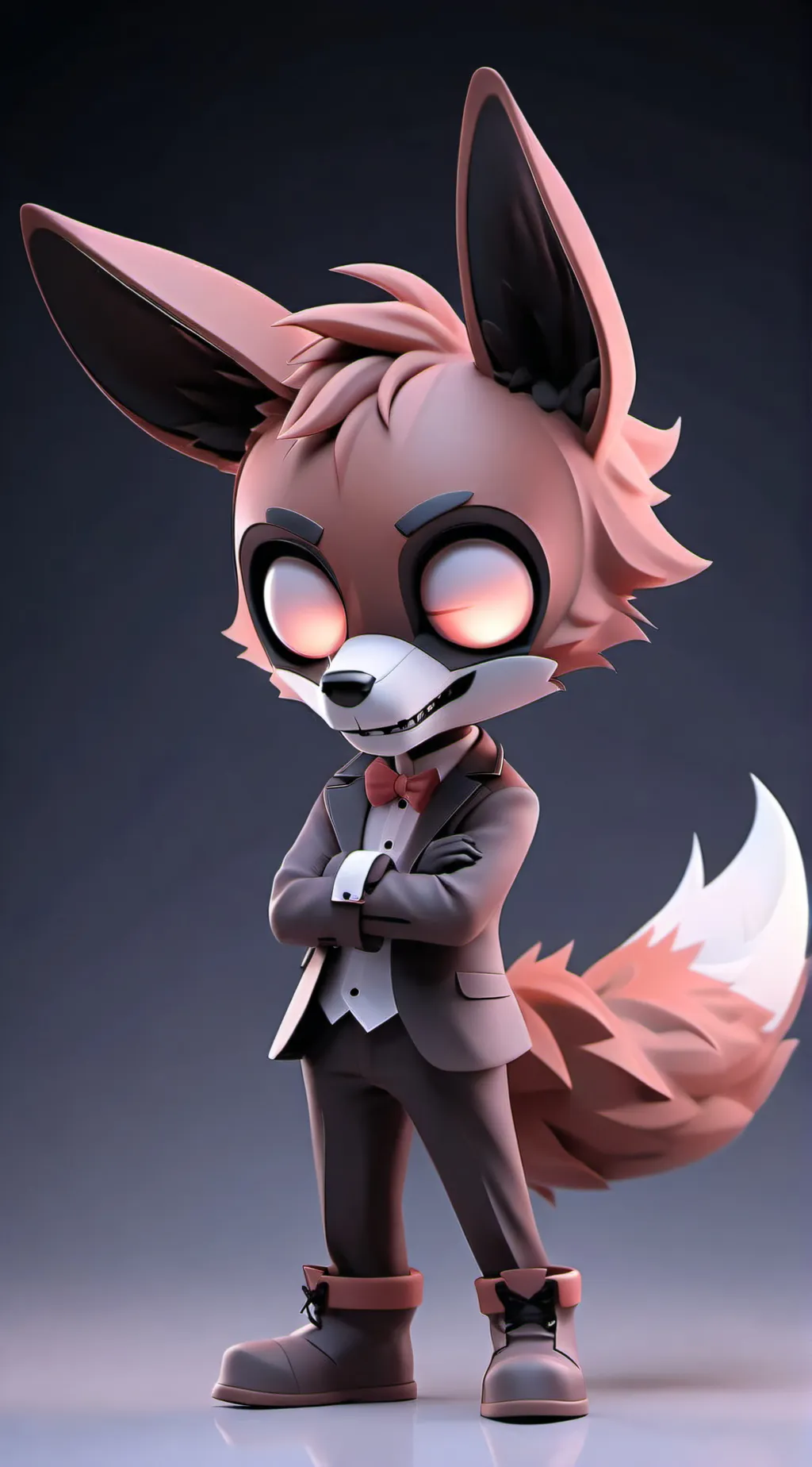 ai character: Foxy the pirate  background