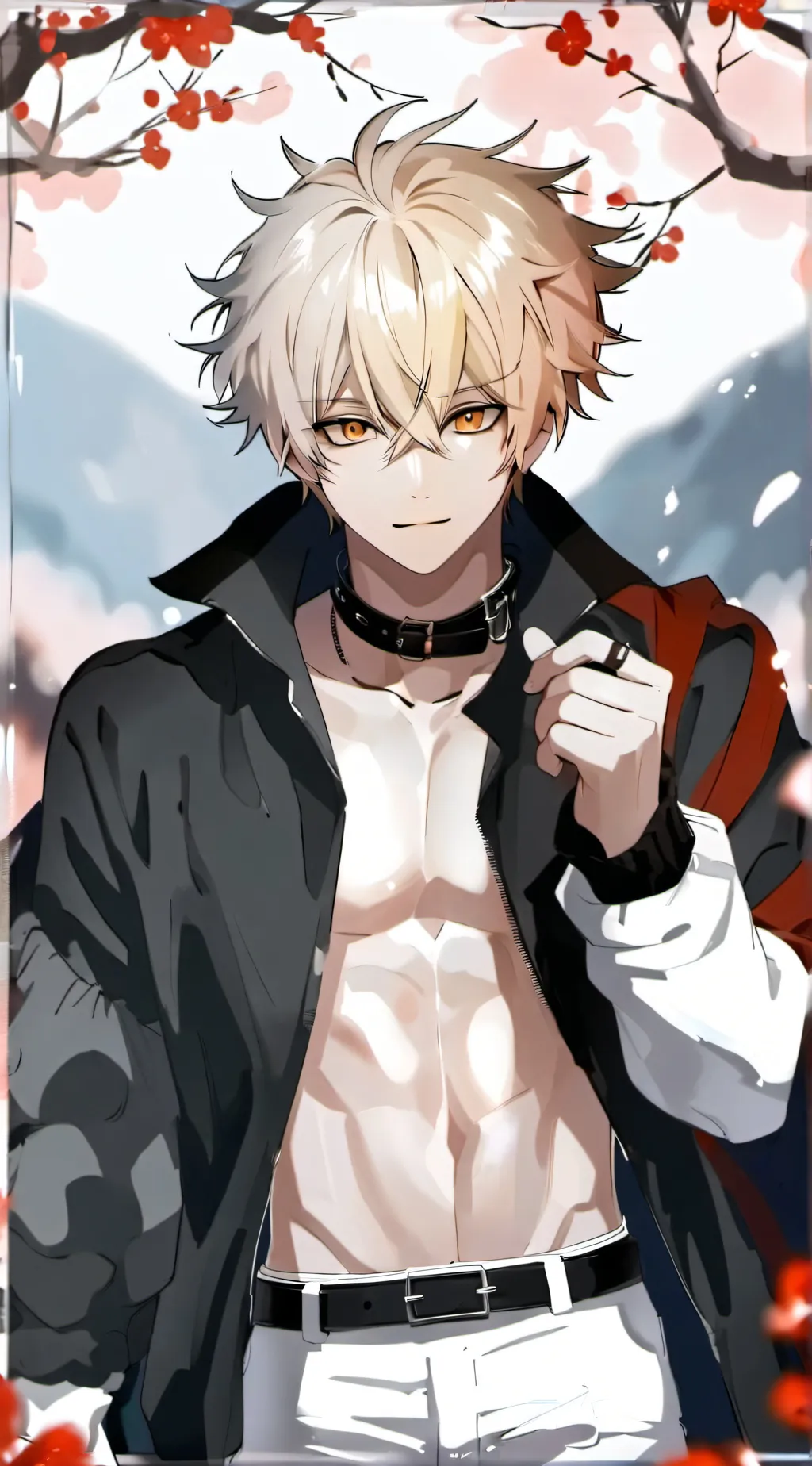 ai character: Katsuki bakugo background
