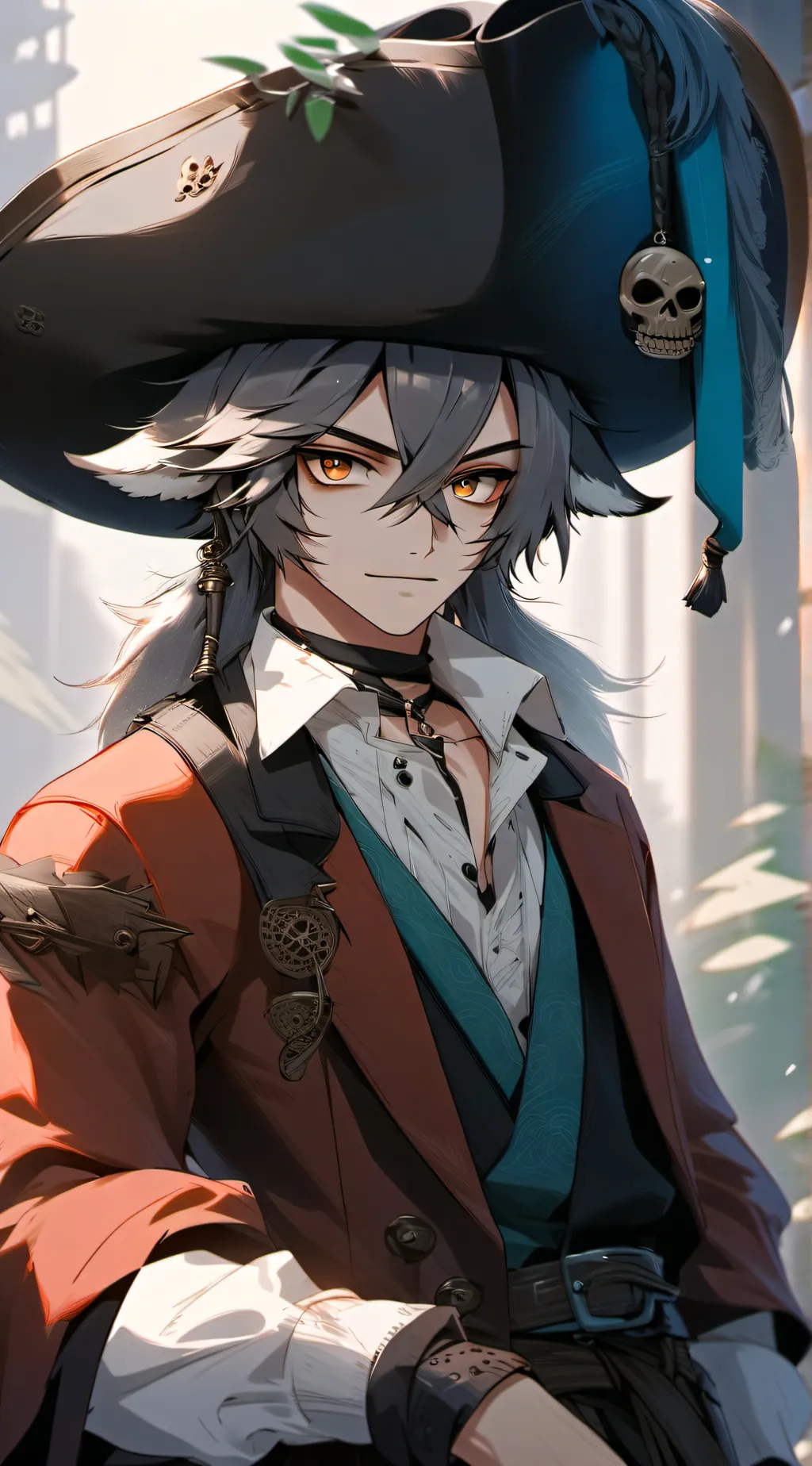 ai character: Foxy  background