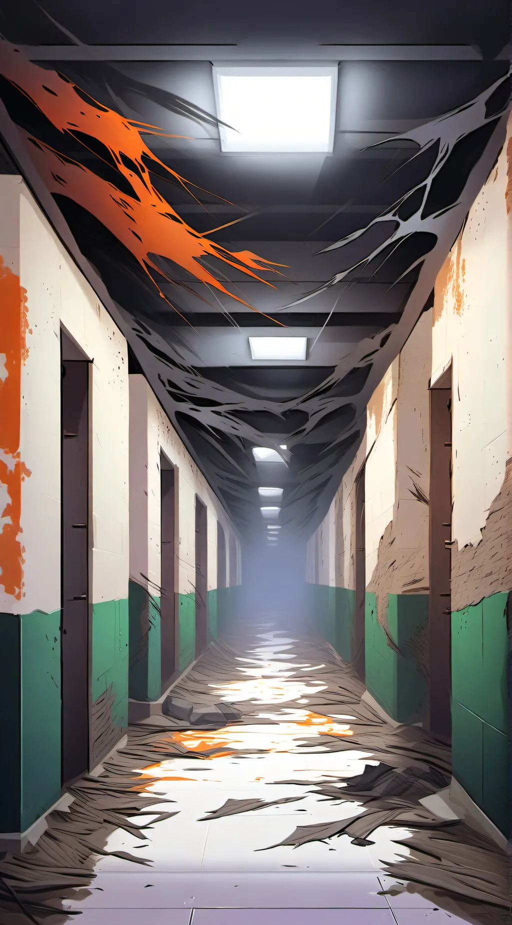 ai character: AO ONI background