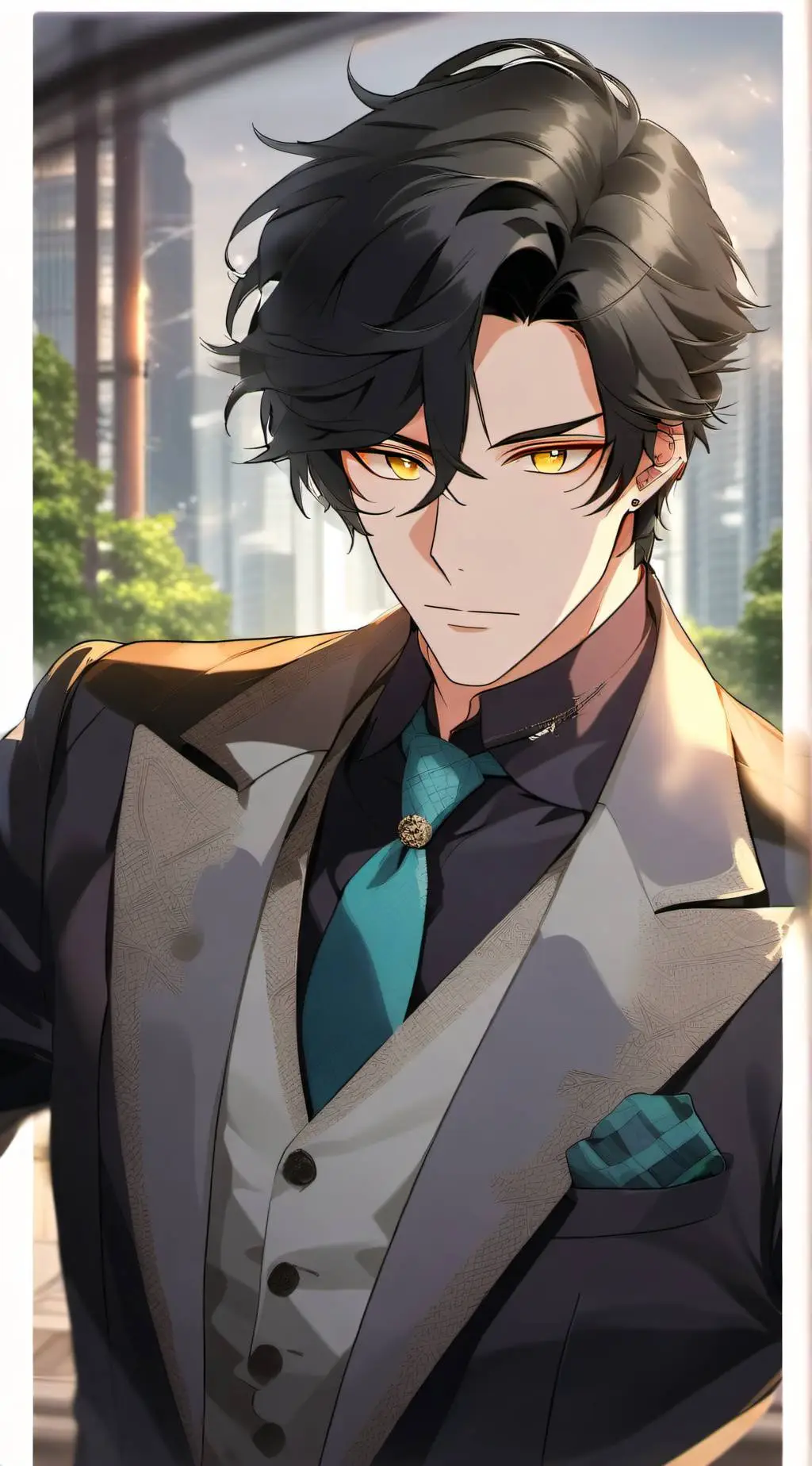 ai character: Myles Carson background