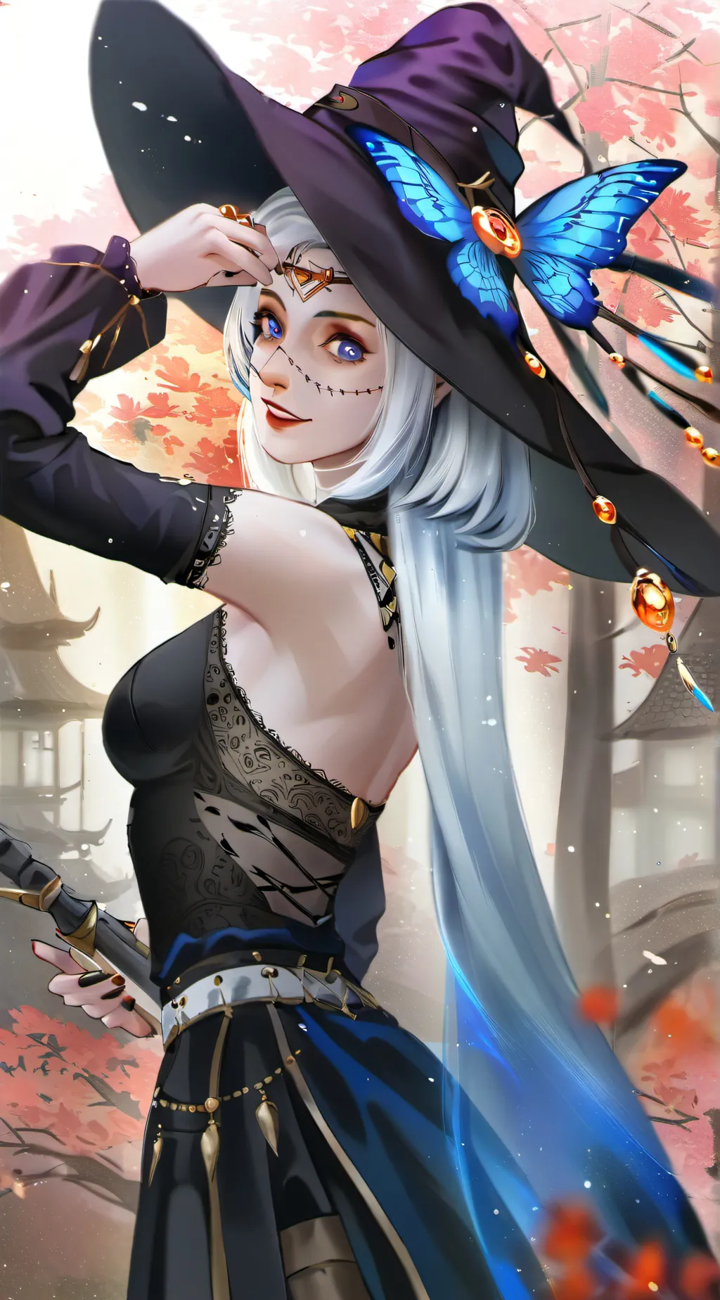ai character: selena background