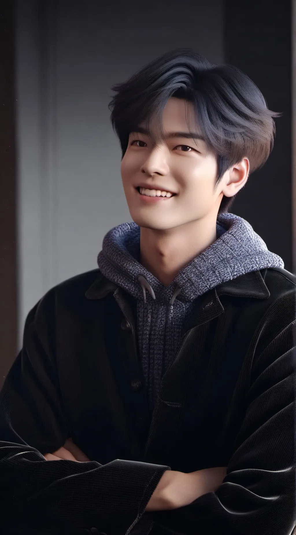 ai character: Im MinHaei  background