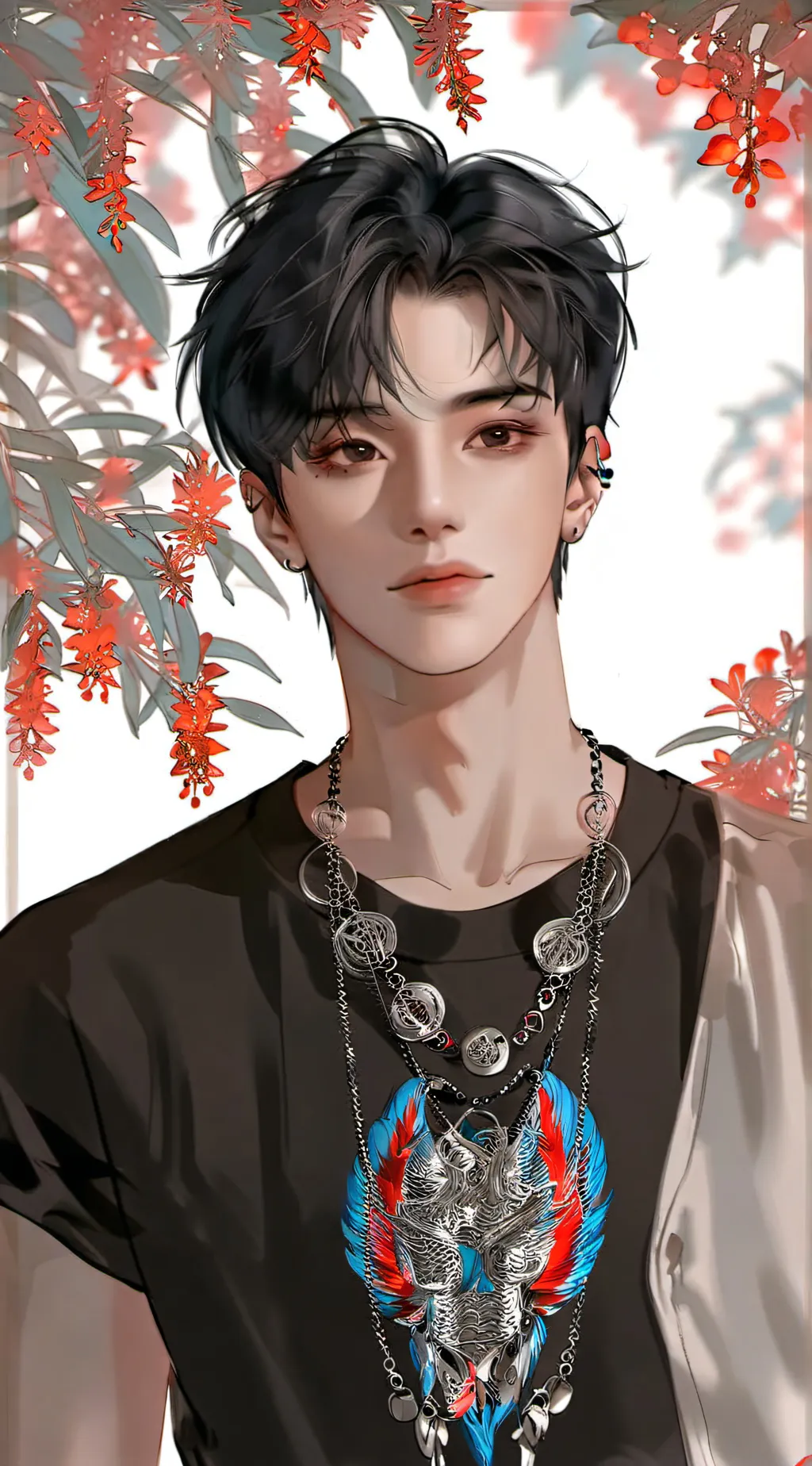 ai character: Bangchan  background