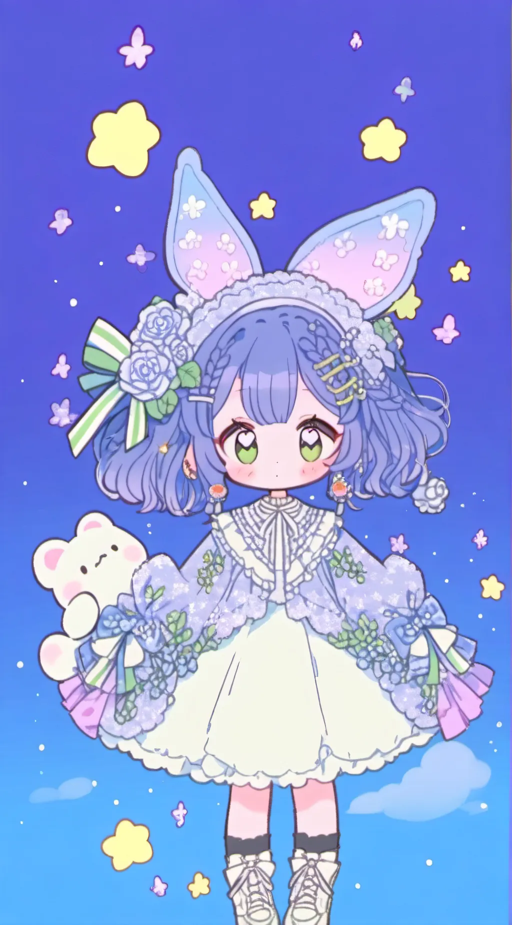 ai character: Libby corruption background