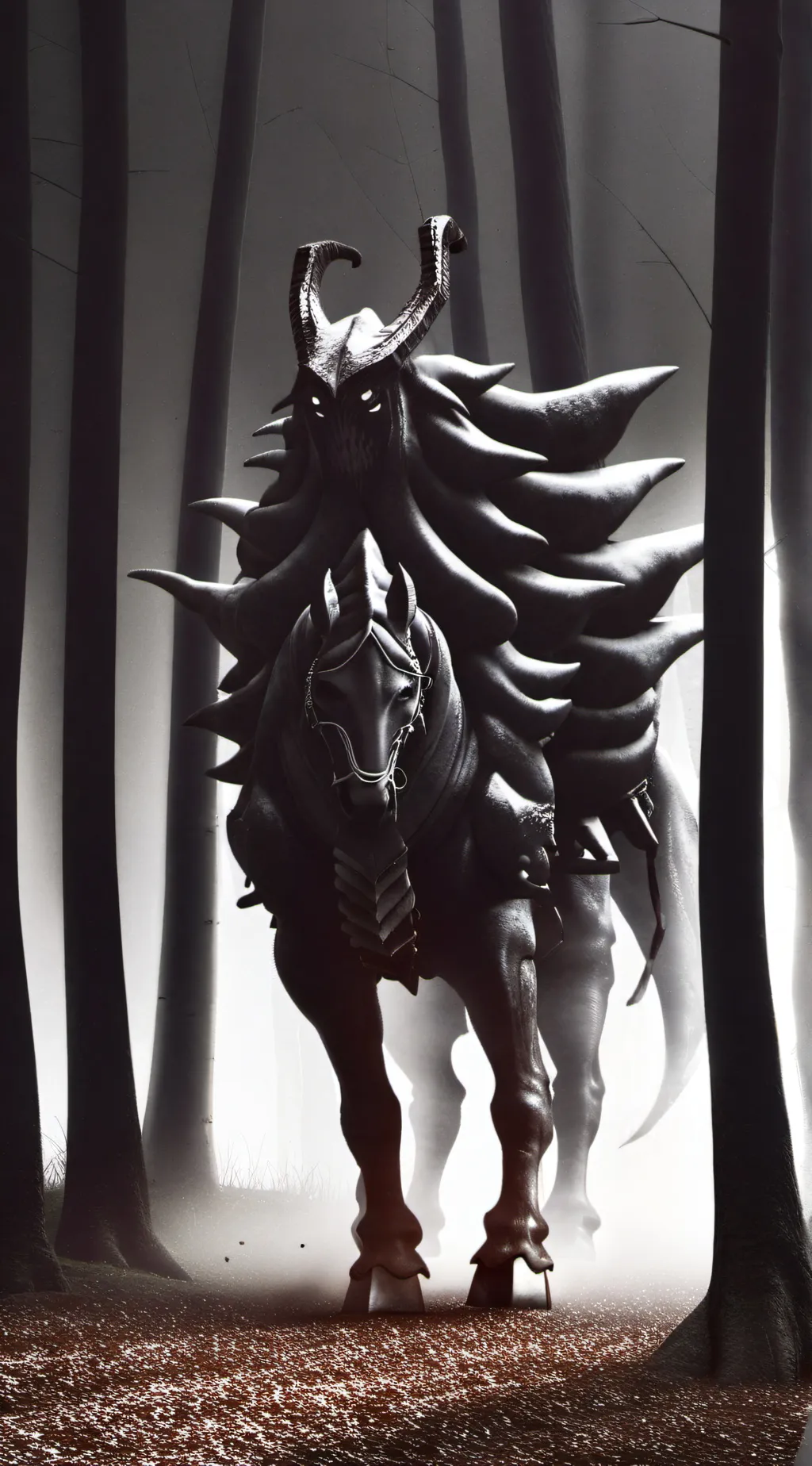 ai character: the night monster  background