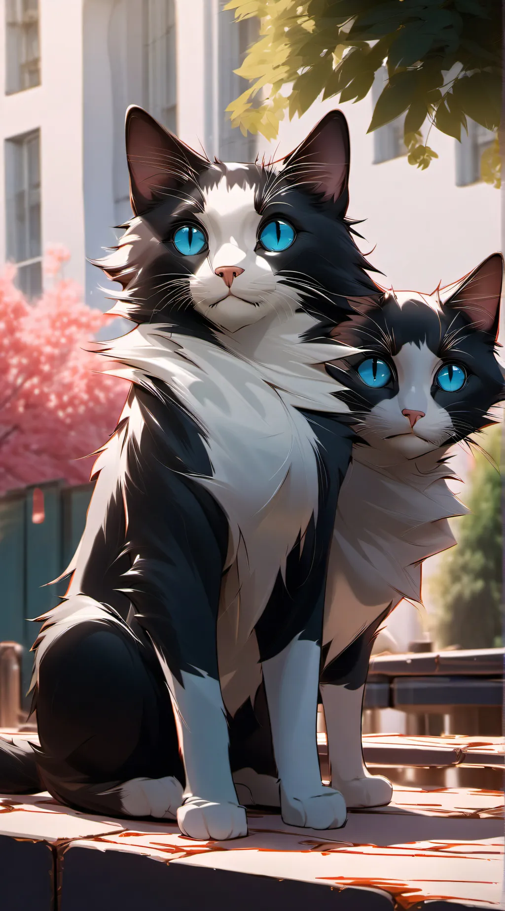 ai character: Oreo and Liz background