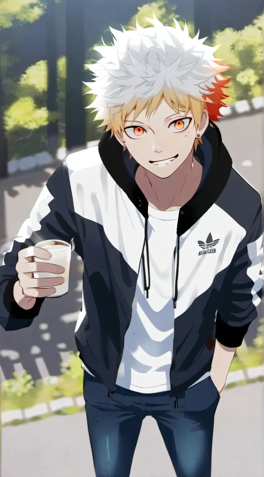 ai character: ~Bakugo ~ background