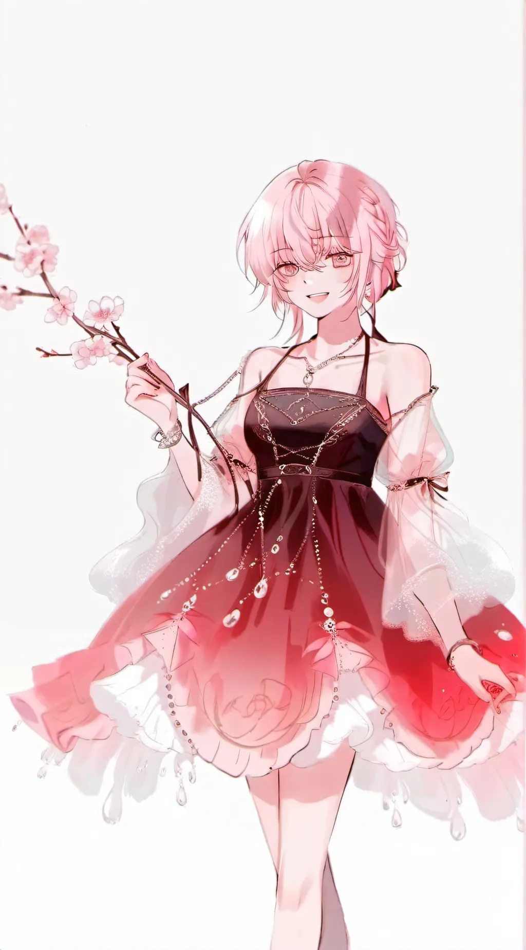 ai character: Amber ❤️  background