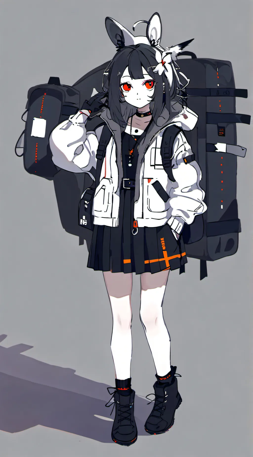 ai character: mha  background