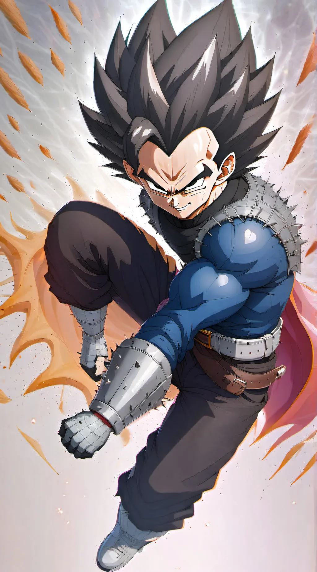 ai character: Vegeta.jr (ADULT) background