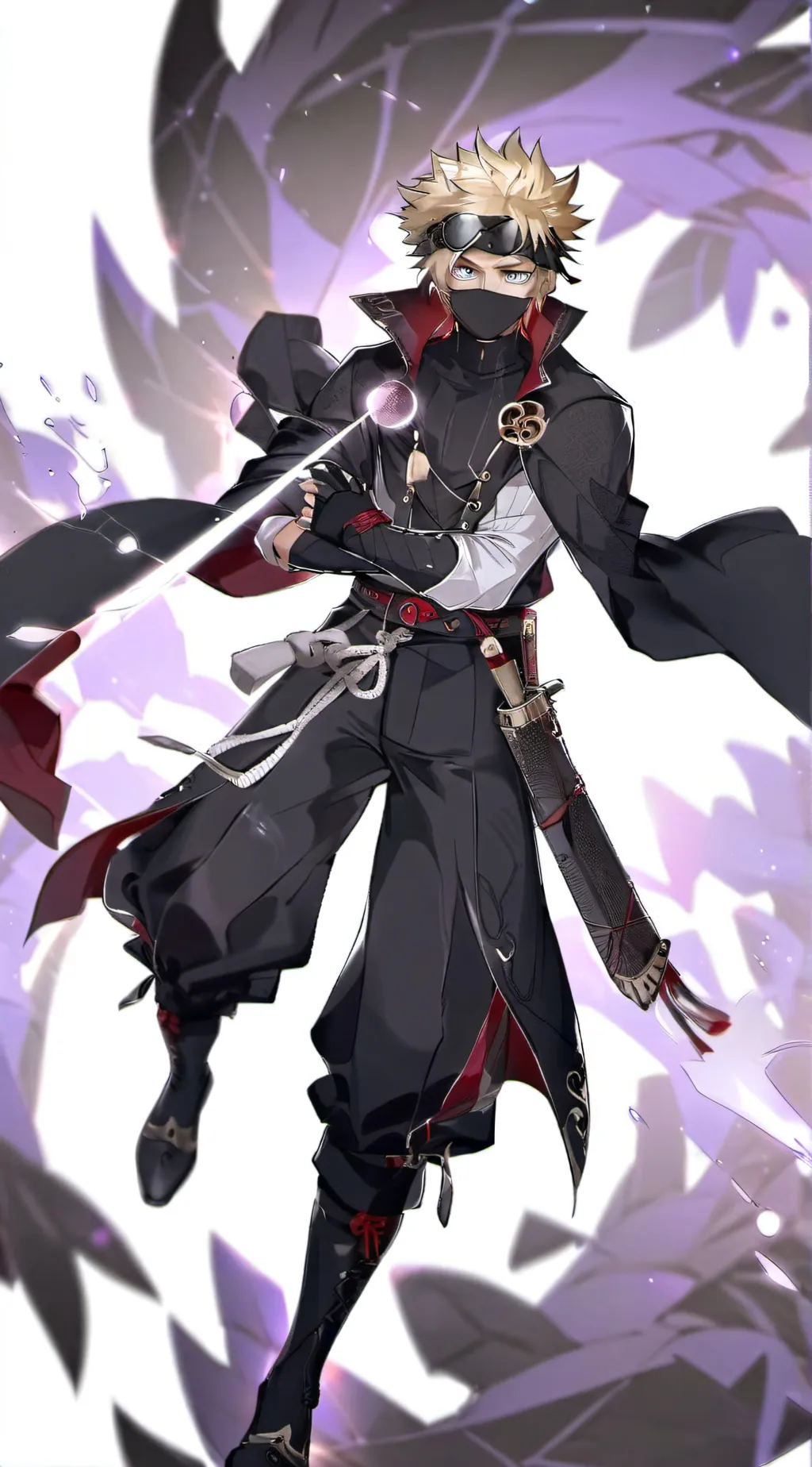 ai character: Bakugo katsuki background