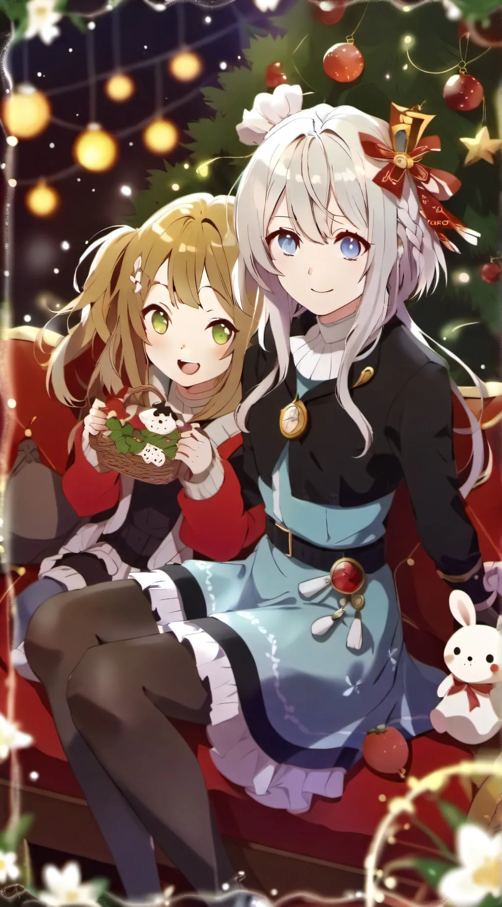 ai character: Alia and Emma background