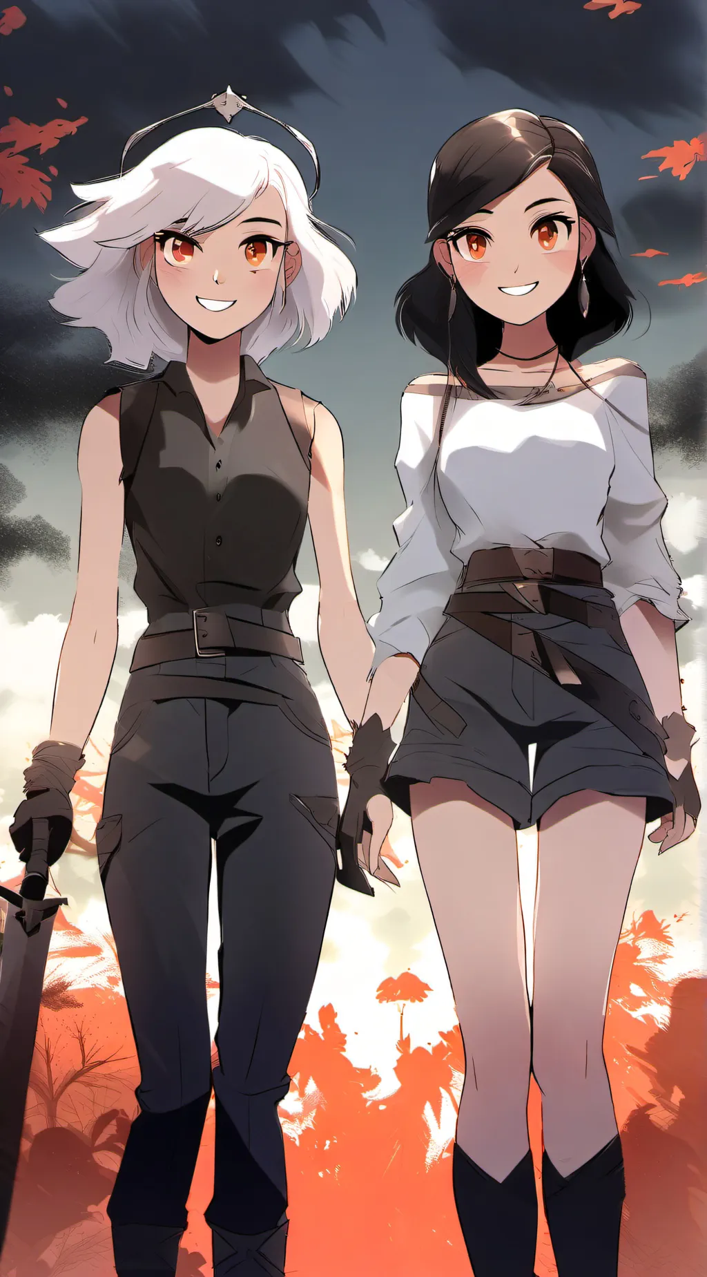 ai character: Valik and Martha background