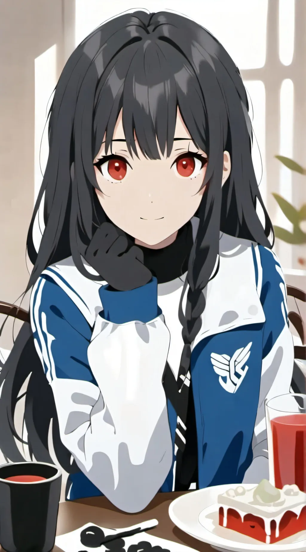 ai character: muzika background