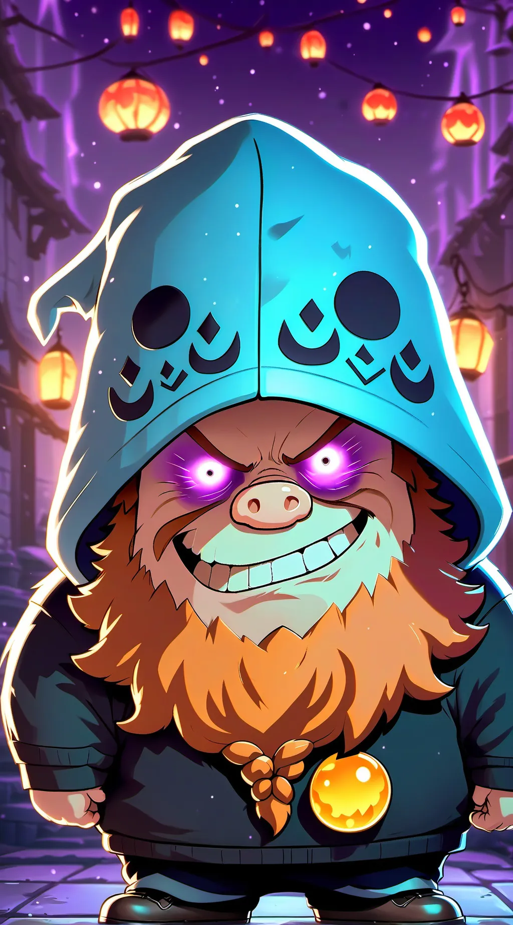 ai character: caseoh background