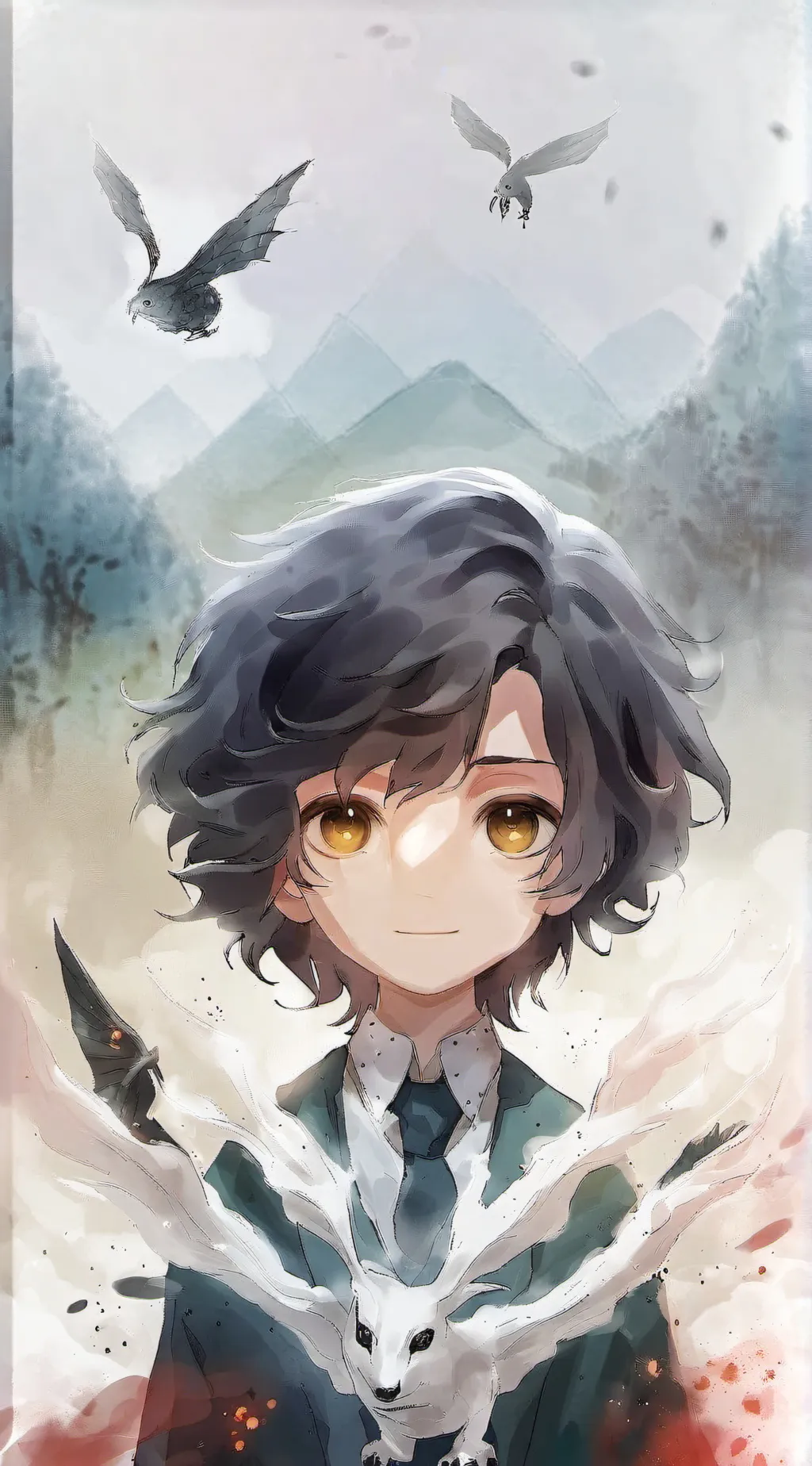 ai character: Riddle x Malfoy  background