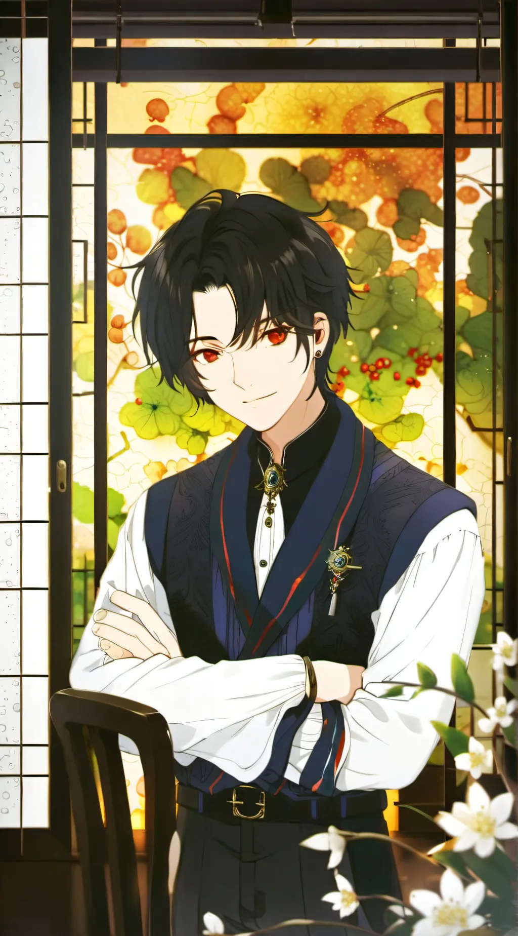 ai character: Zach background