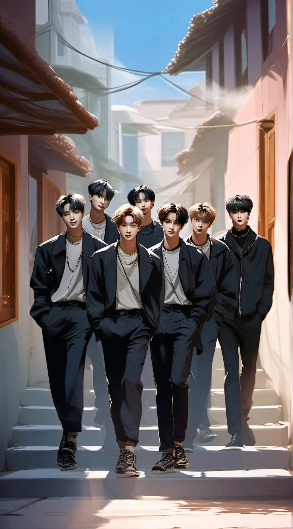 ai character: SKZ background