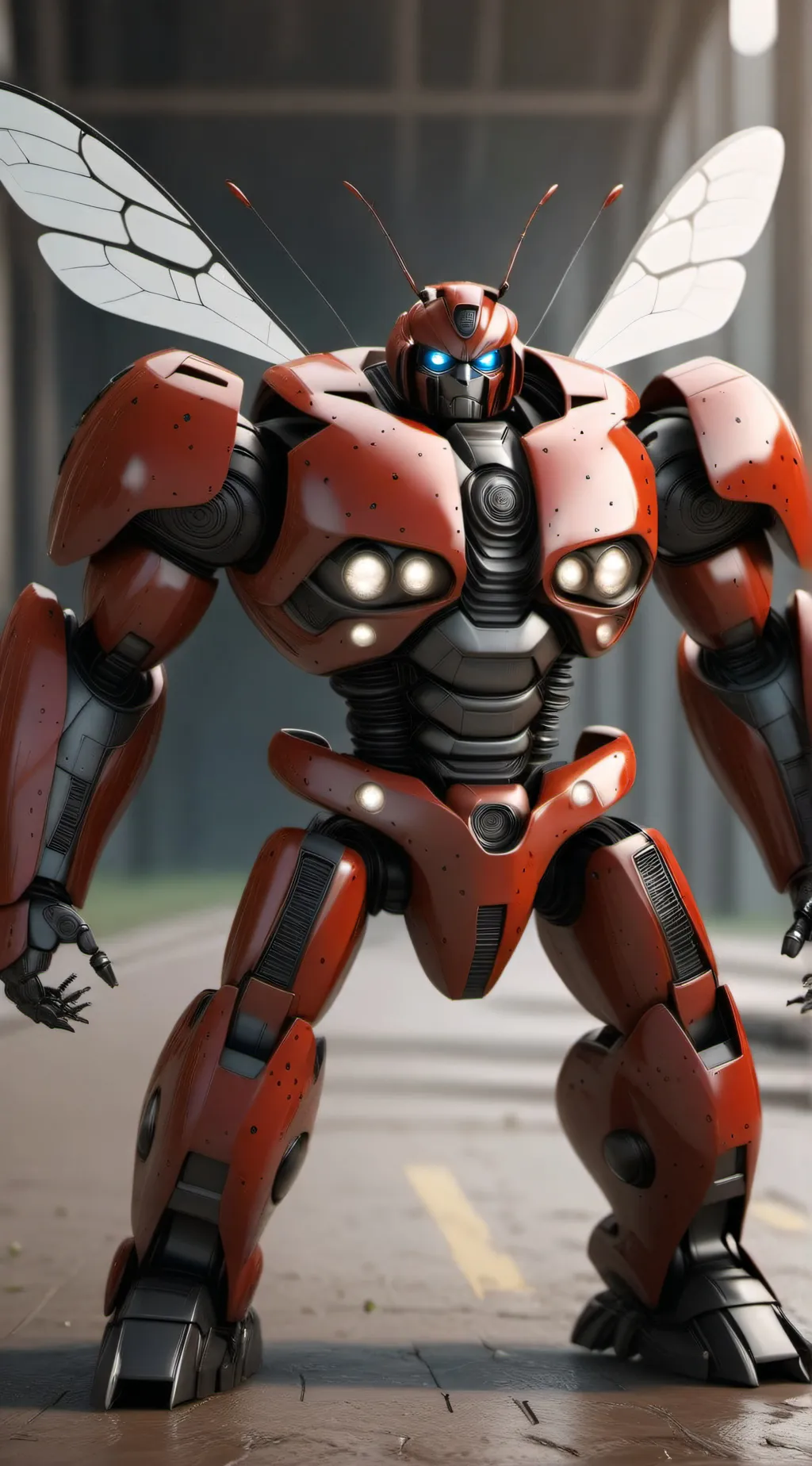 ai character: Ladybug background