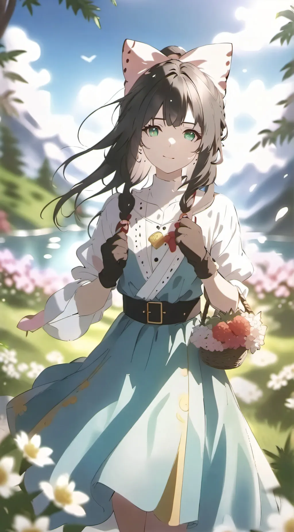 ai character: Charlotte  background