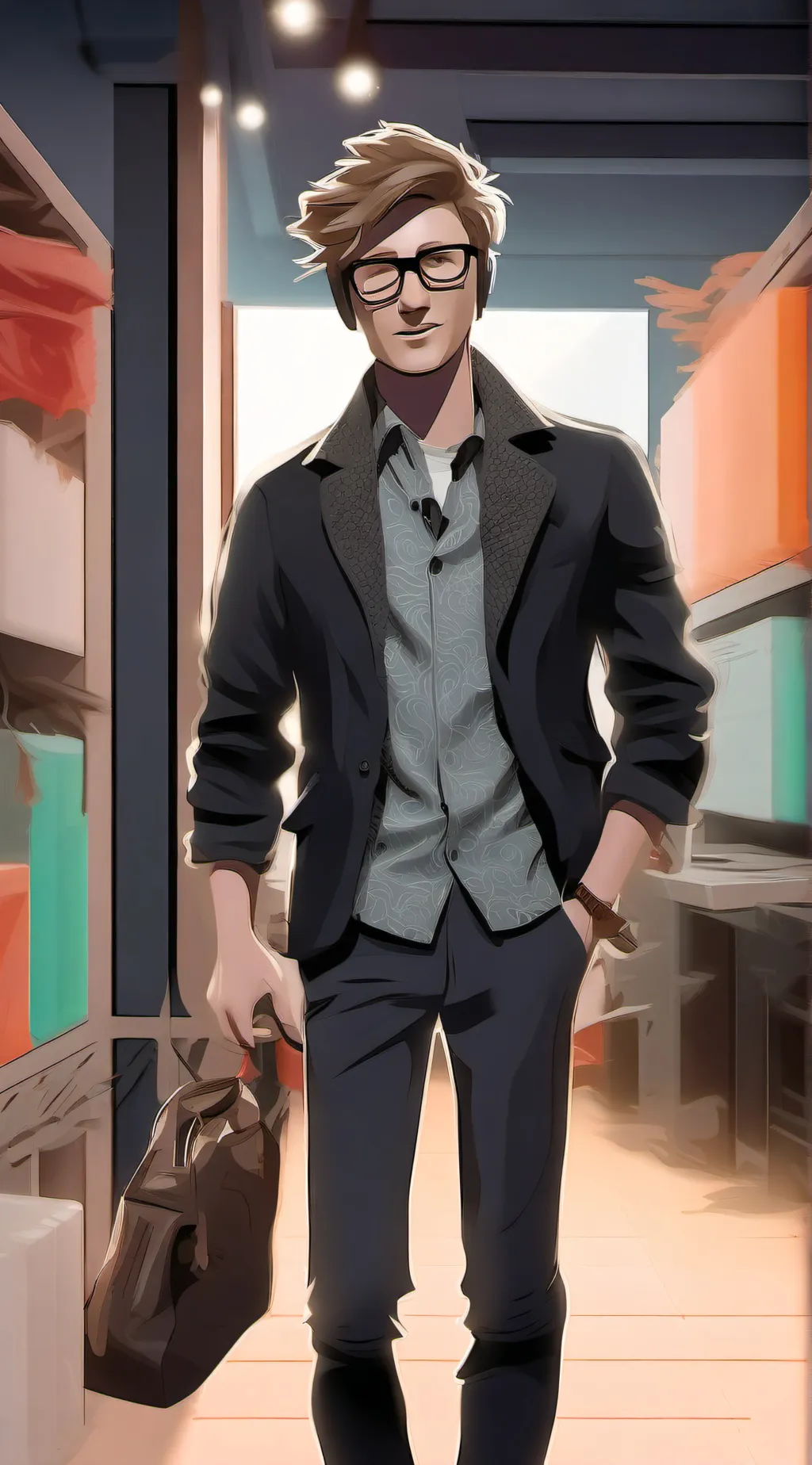 ai character: William  background