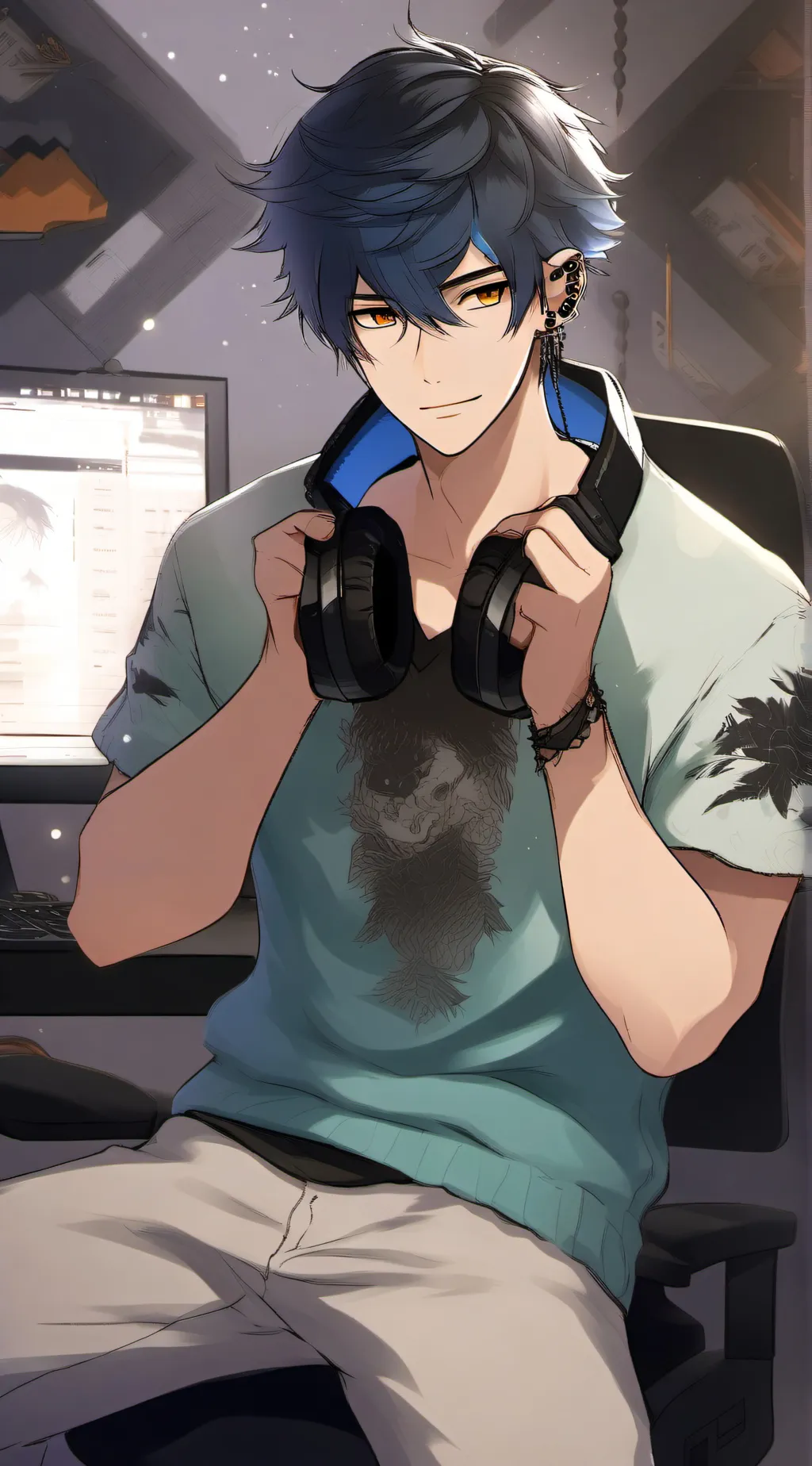 ai character: Liam background