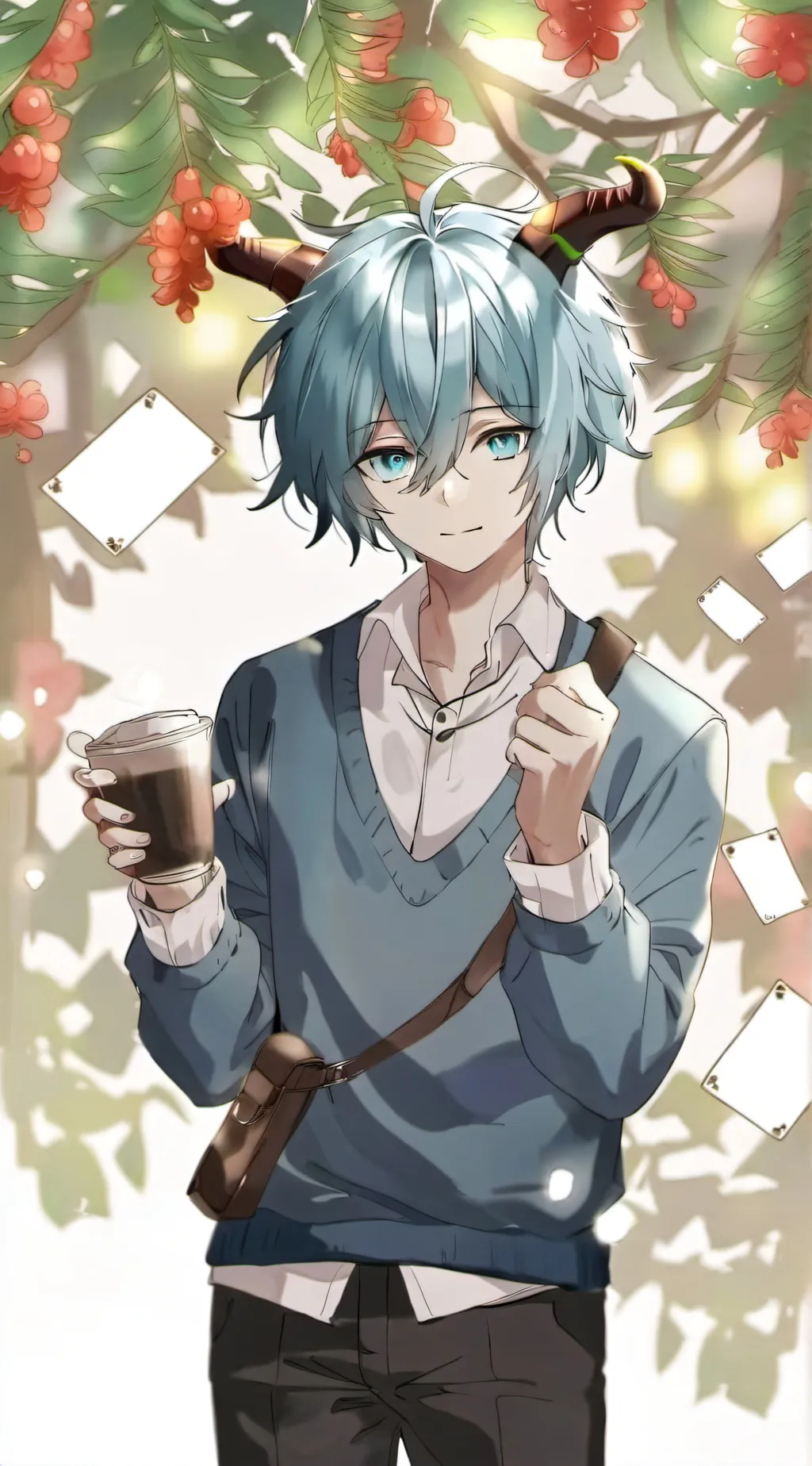 ai character: Flex background