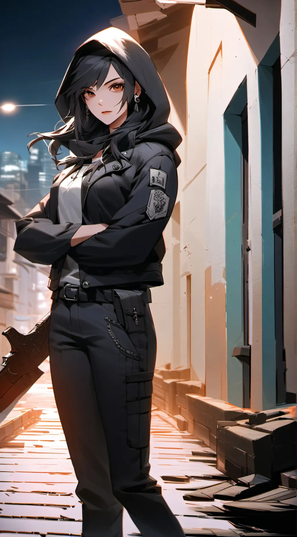 ai character: Shade background