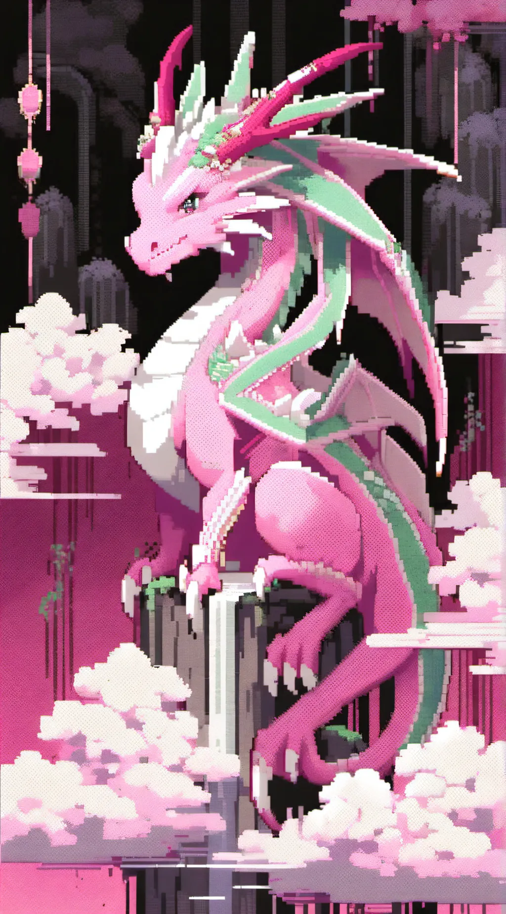 ai character: The lust dragon. background