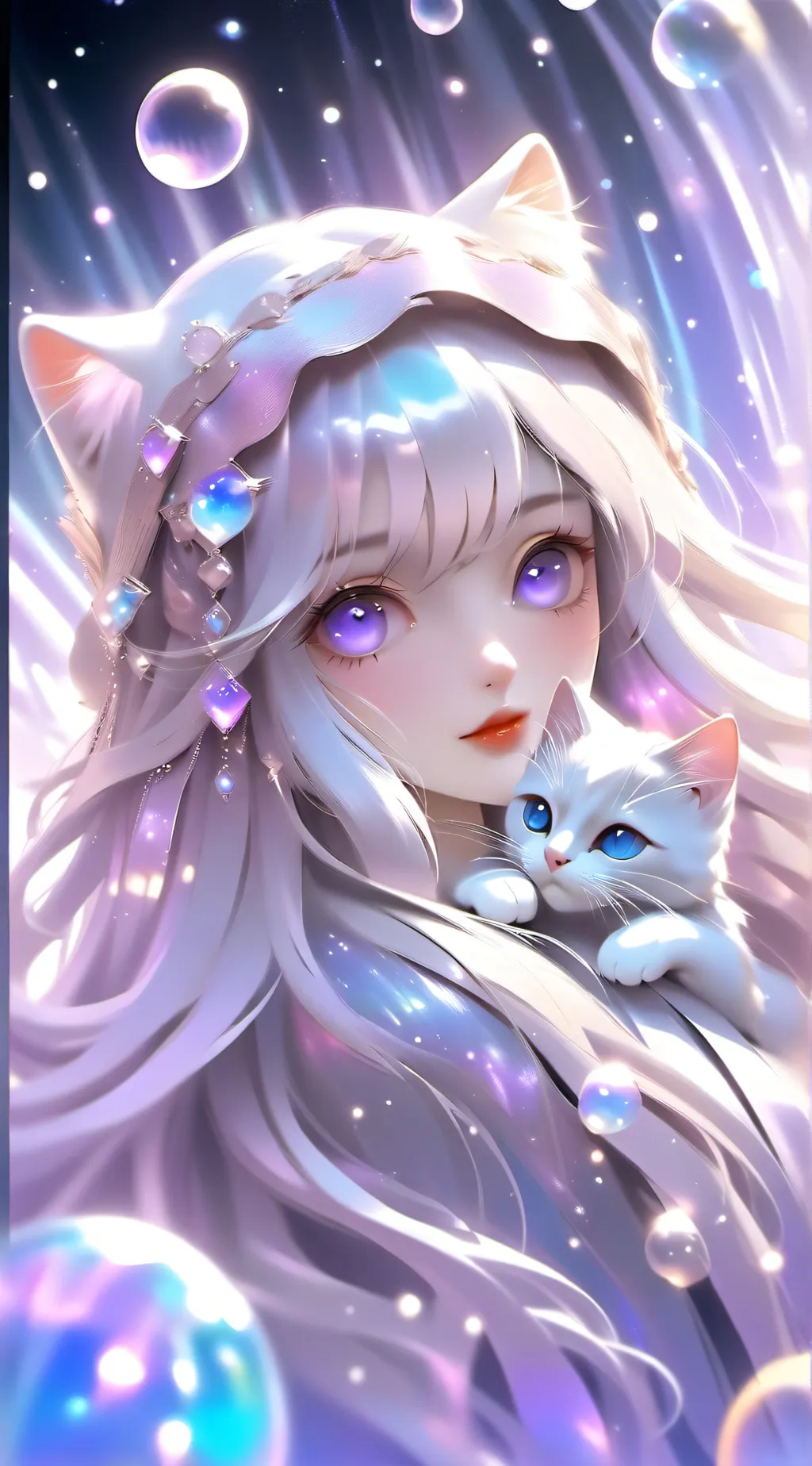 ai character: girlfriend  background