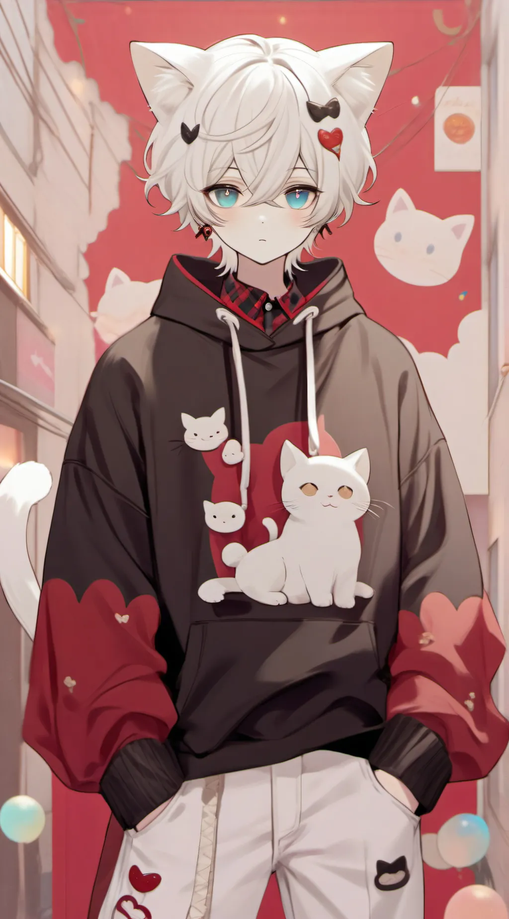 ai character: Leo background