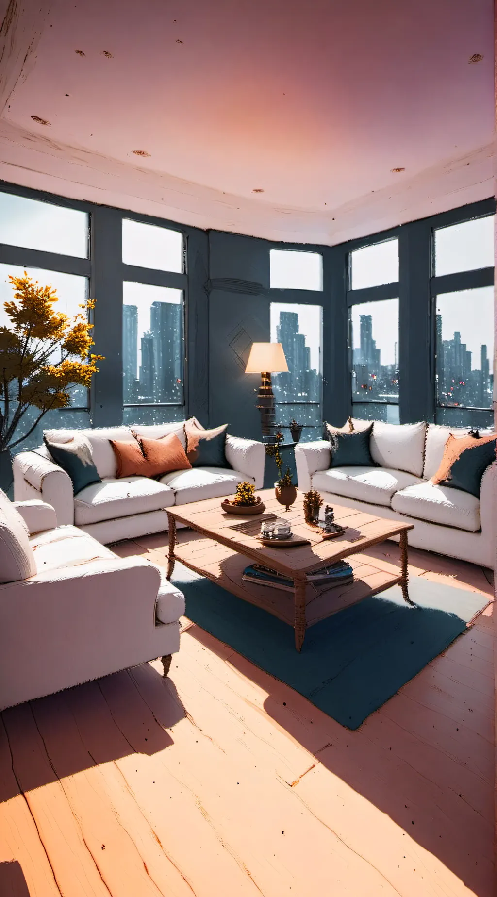 ai character: MHA Dorms background