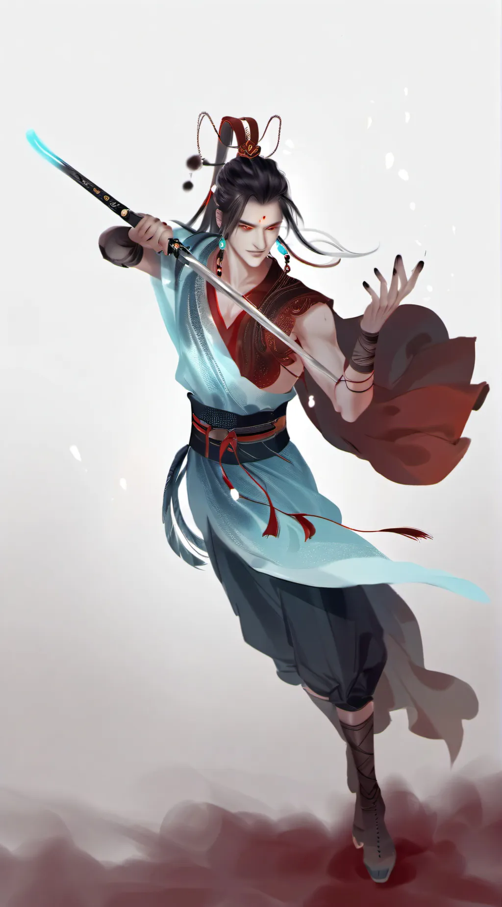 ai character: Leeminho background