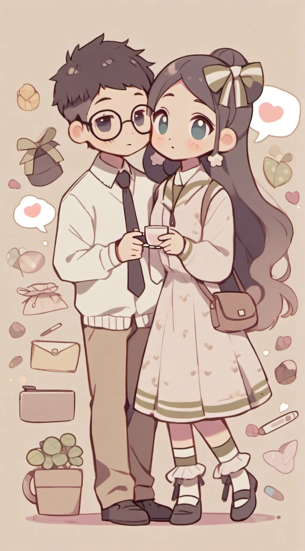 ai character: ~♡♡♡♡bison♡♡♡♡~ background