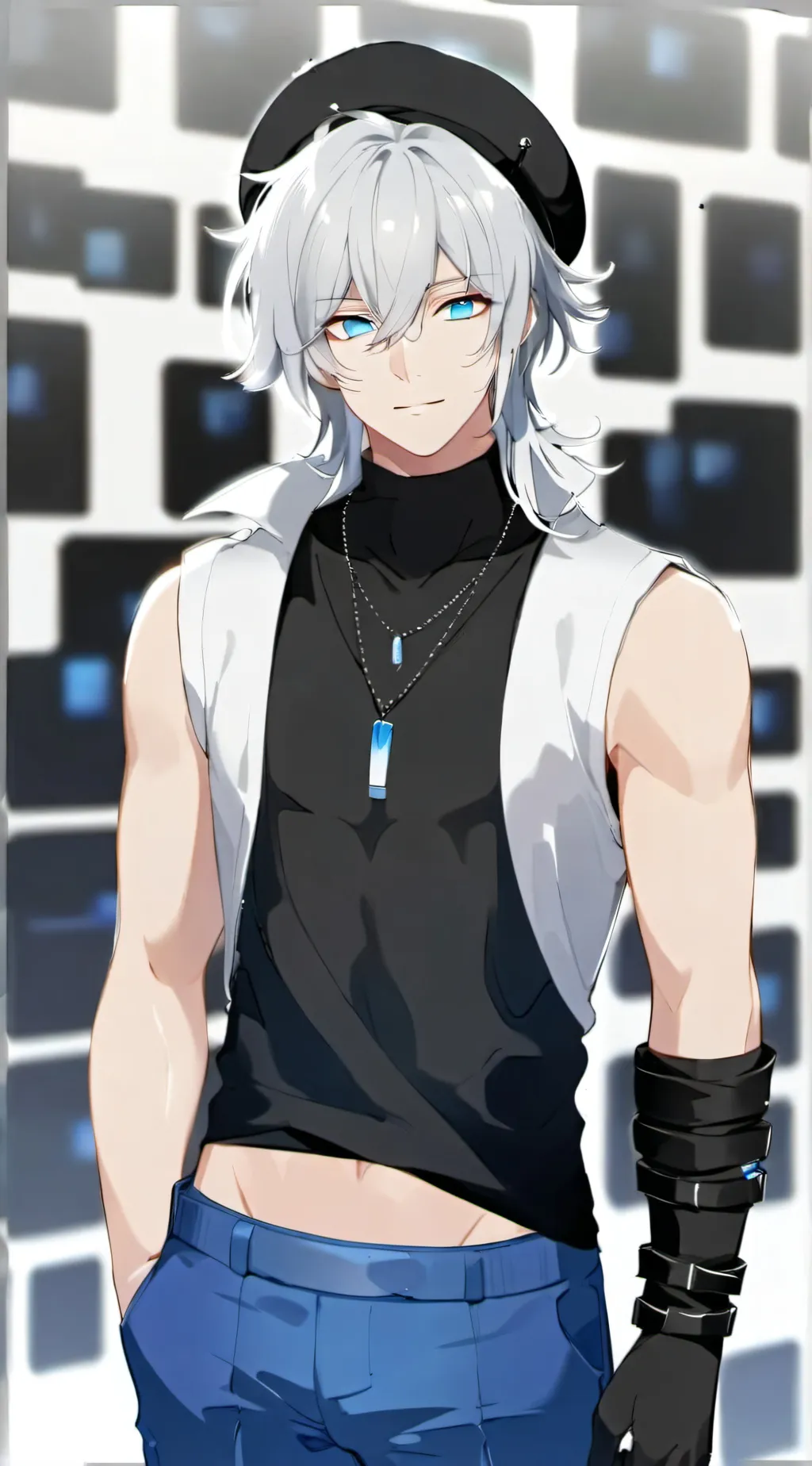 ai character: ●○☆Liam☆○● background