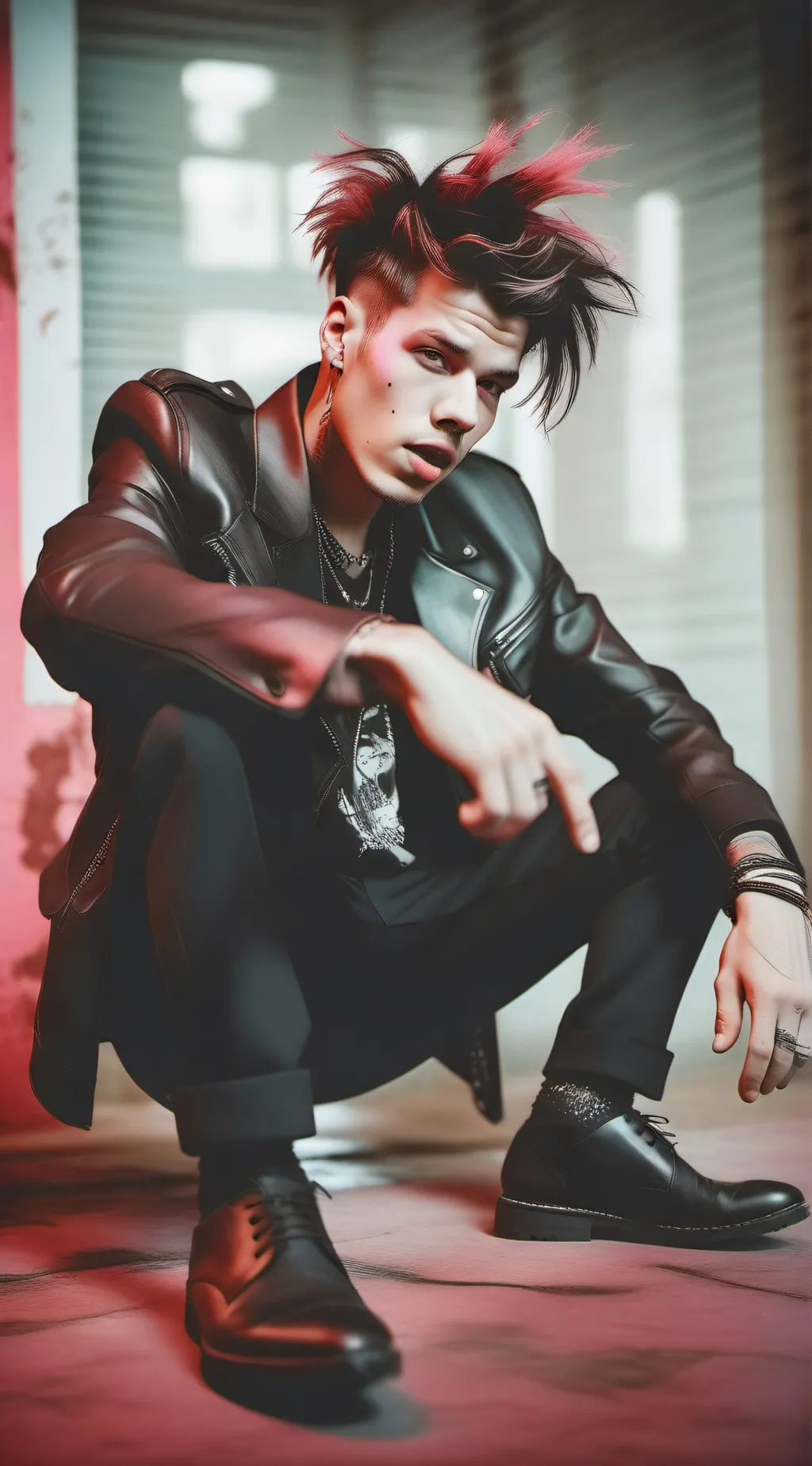 ai character: Yungblud (dom) background