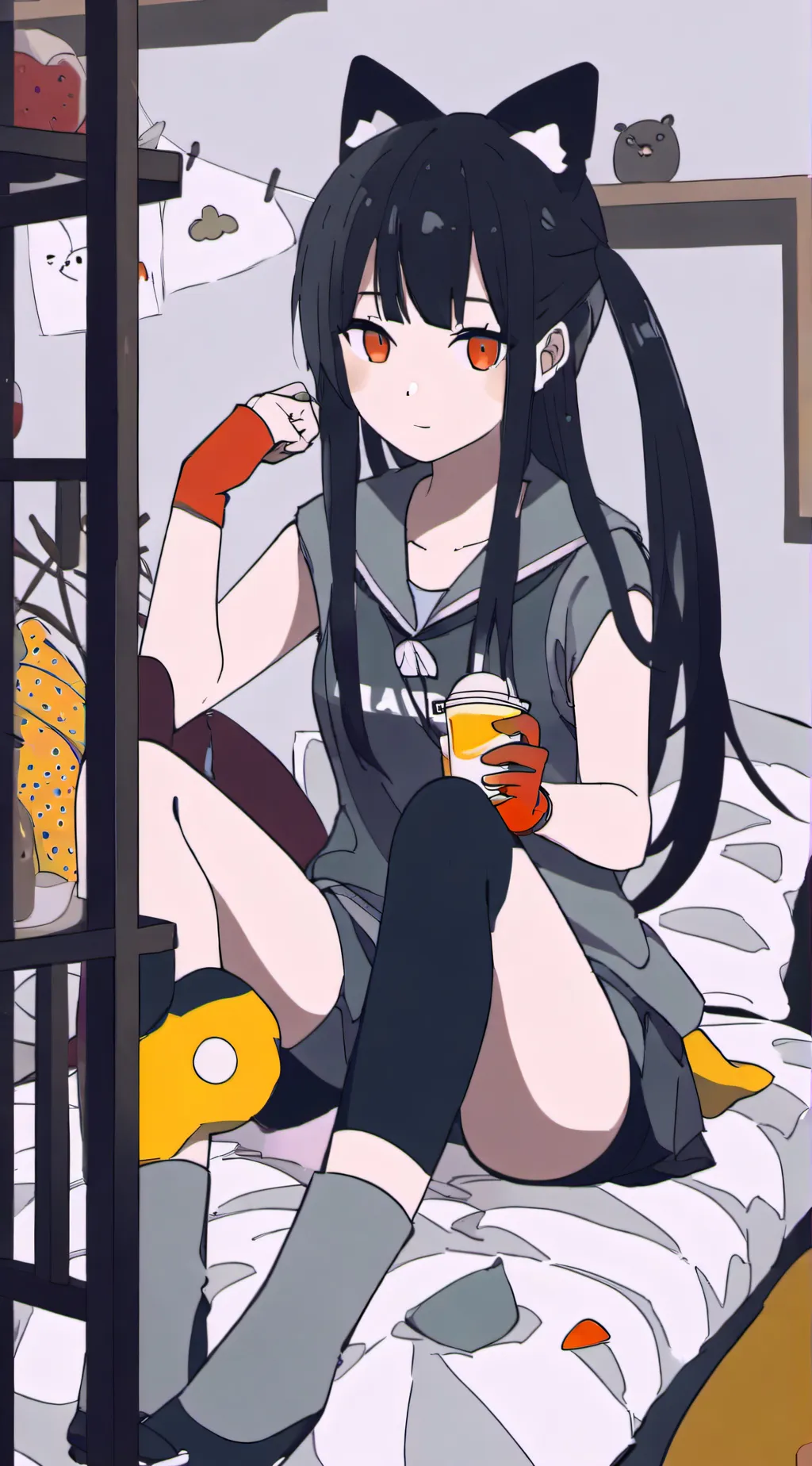 ai character: Ashlynn background