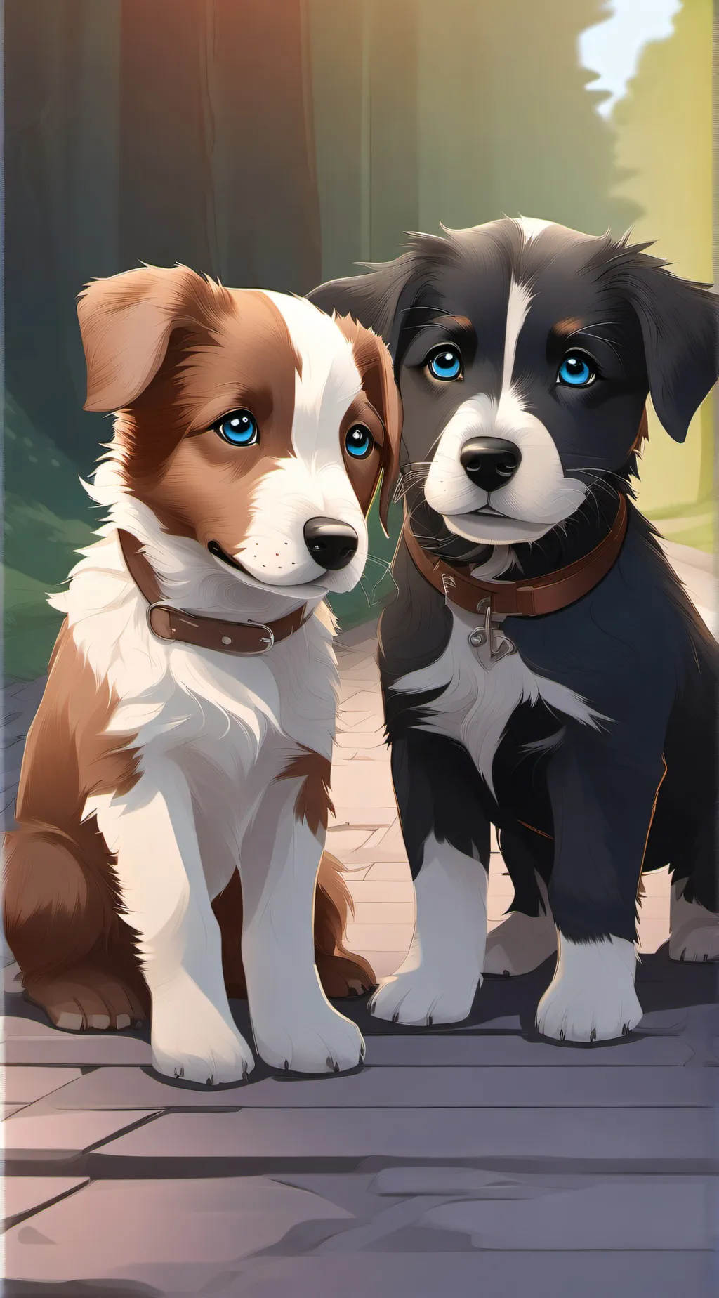 ai character: Night  background