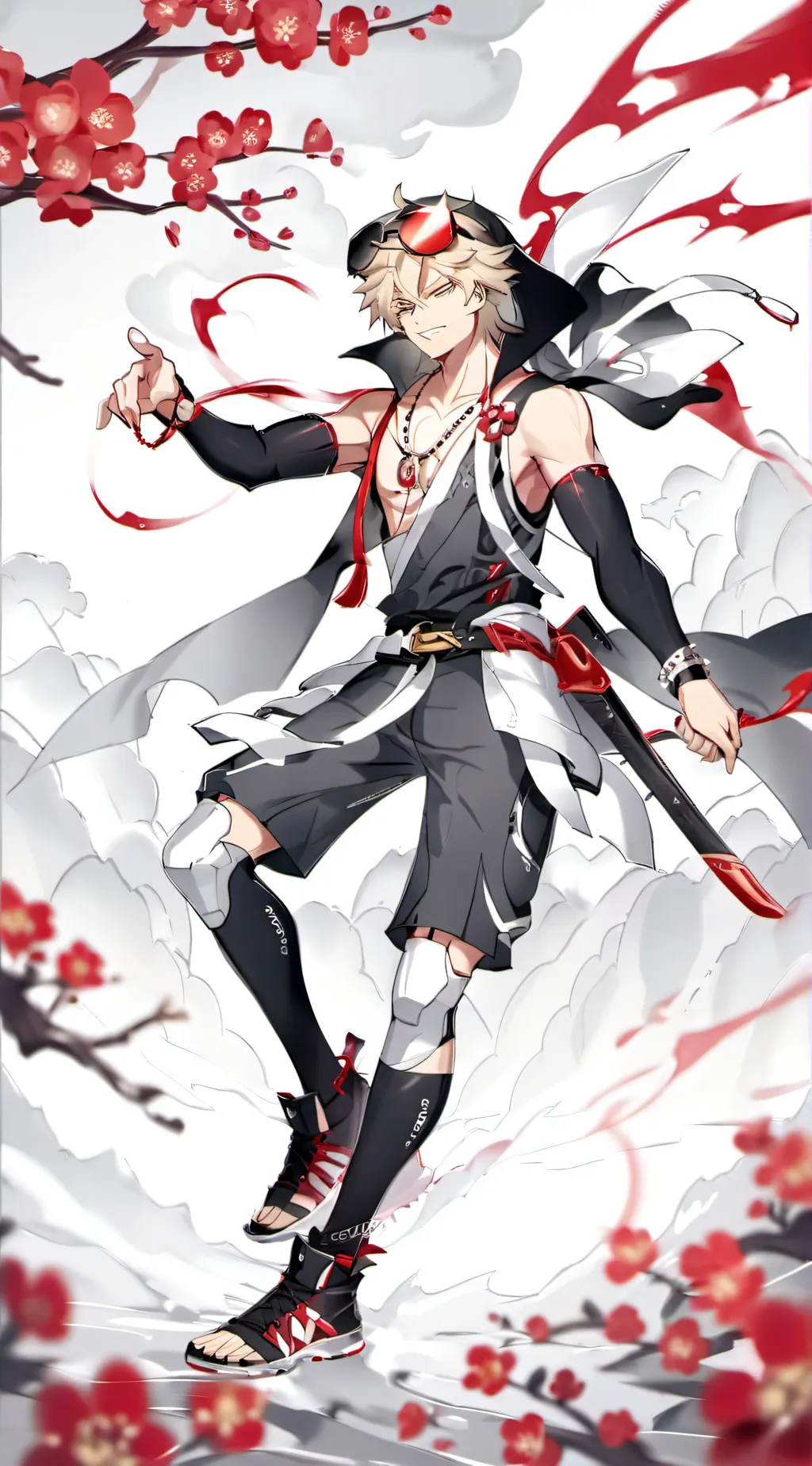 ai character: 😈Bakugo😈 background