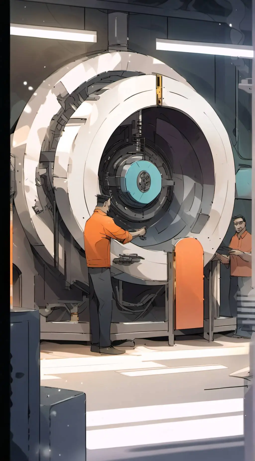 ai character: GABLE Lab background