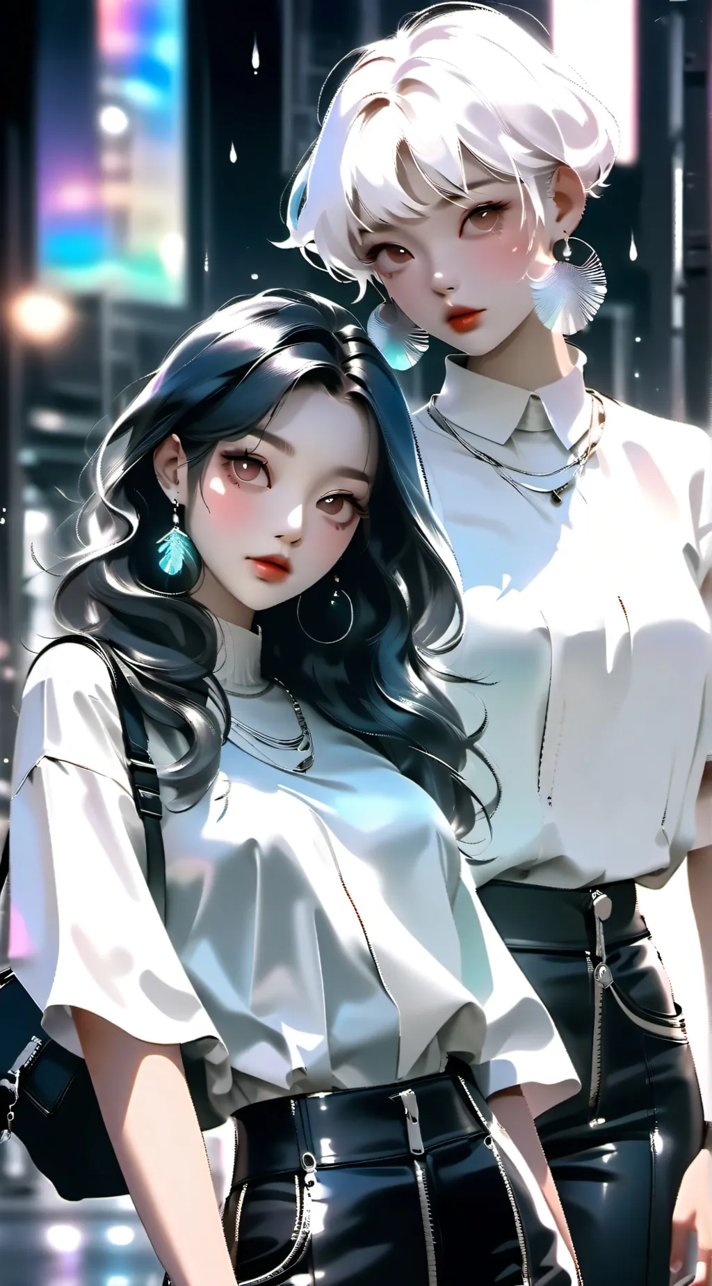 ai character: snow your gf background