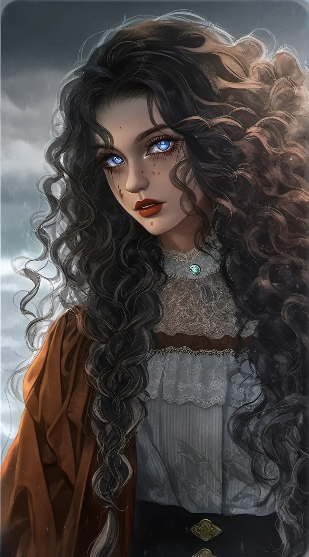 ai character: Arabella  background