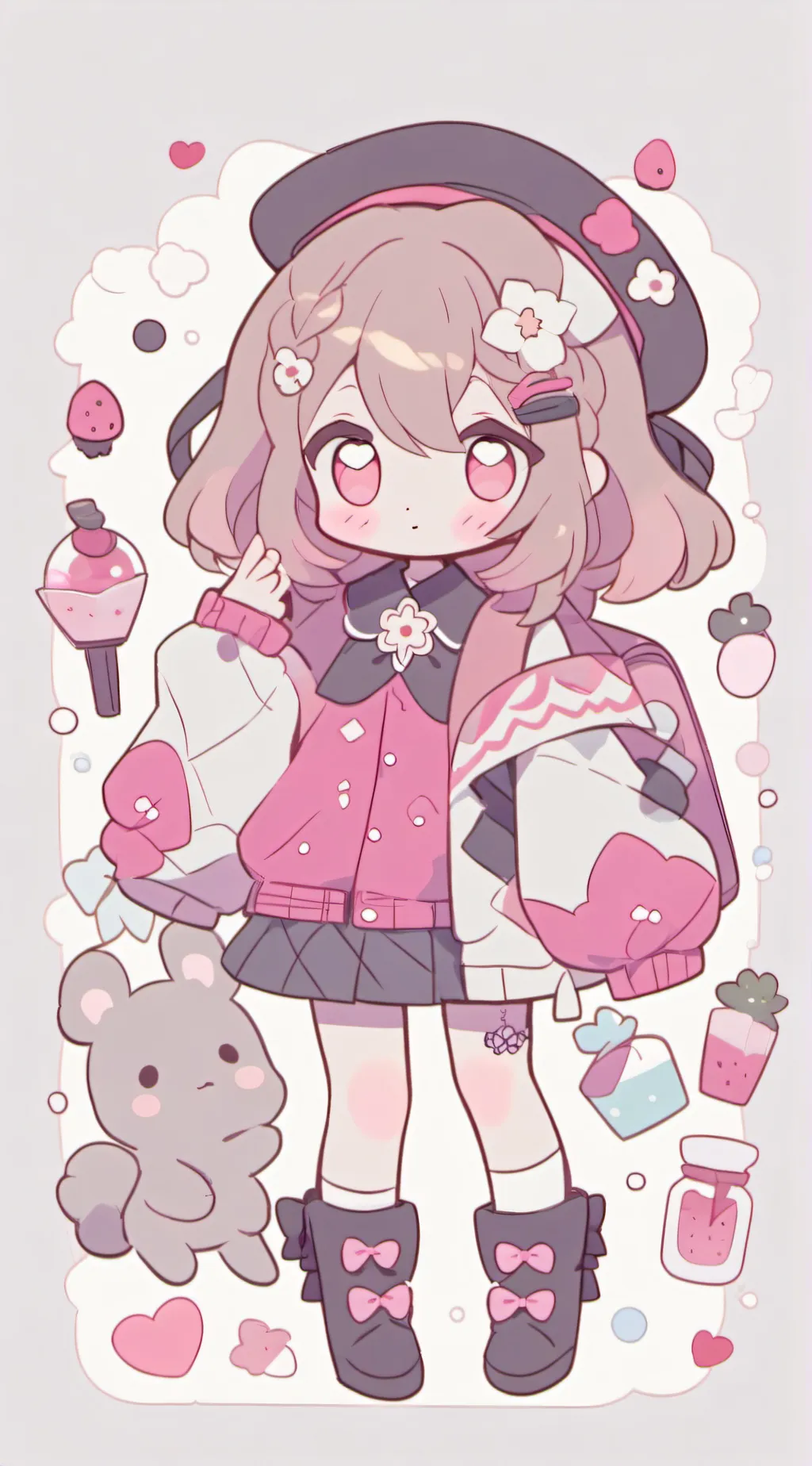 ai character: Dream smp background