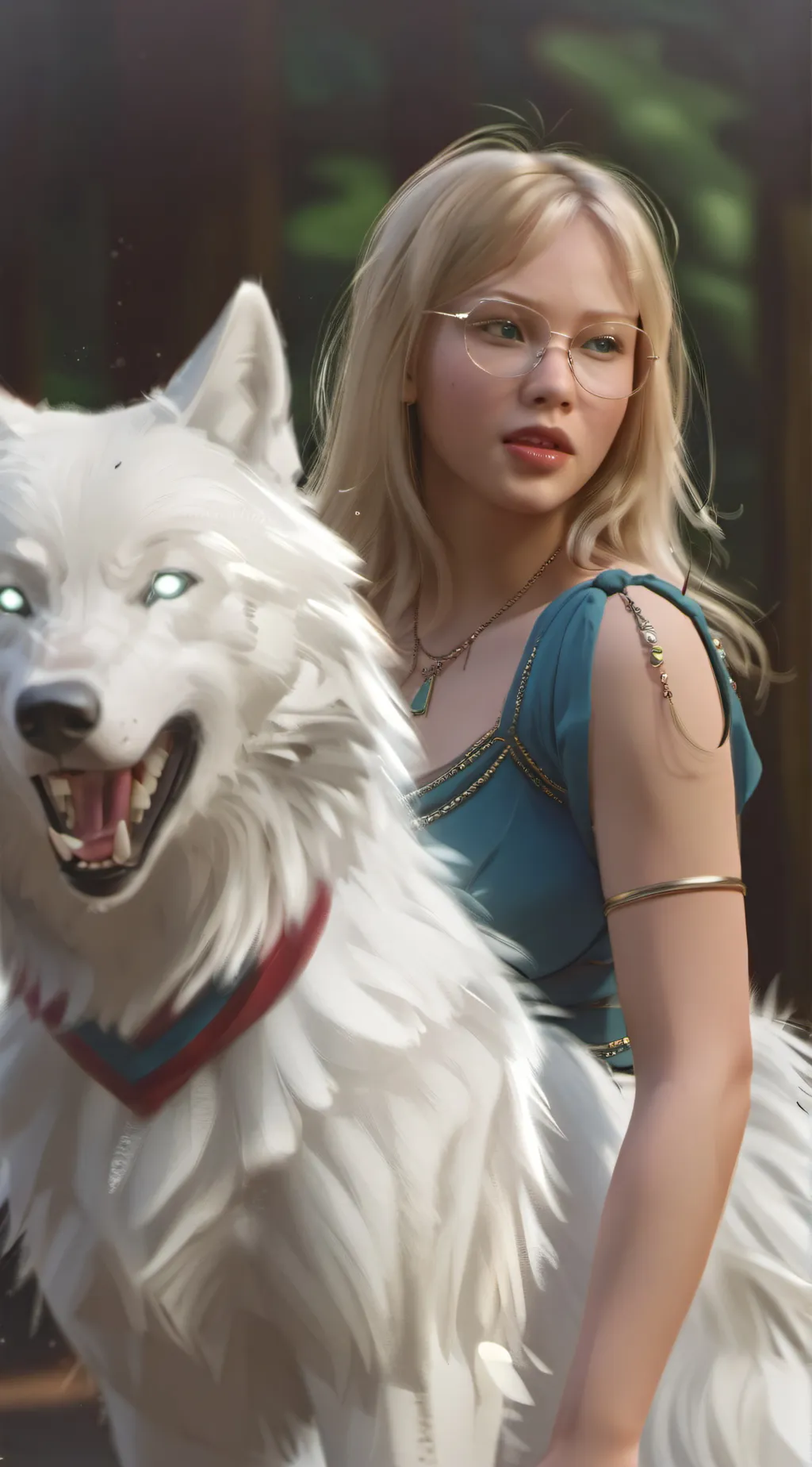 ai character: ellie background