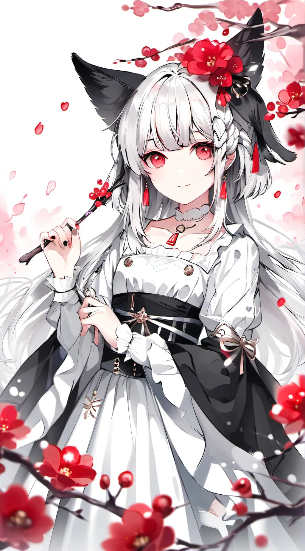 ai character: Angela  background