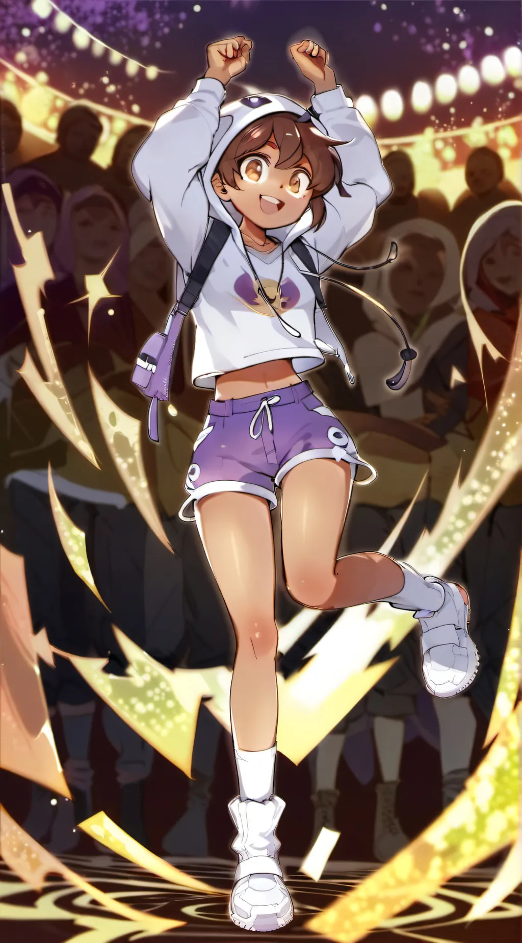 ai character: Luz background