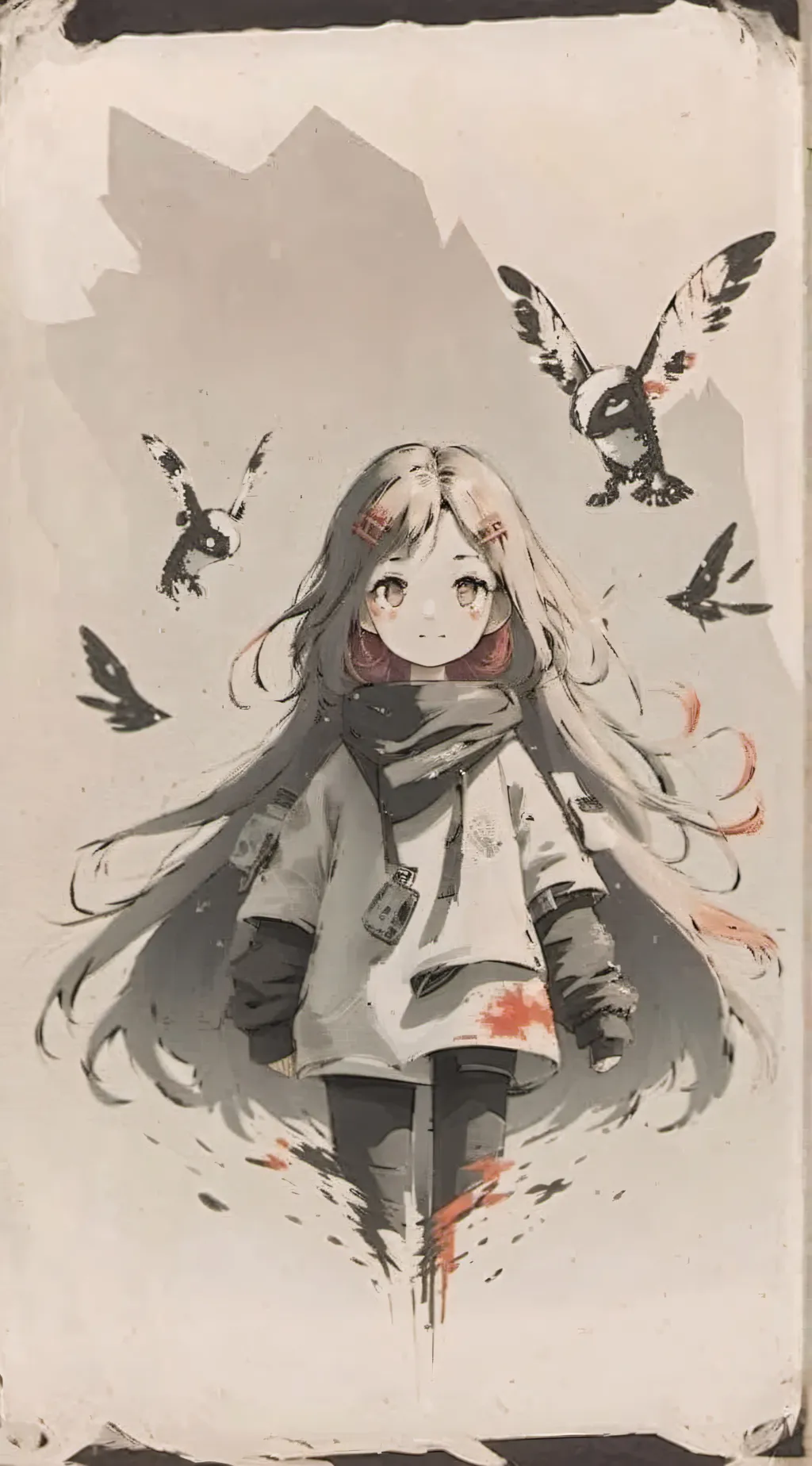 ai character: Number lore-97 background